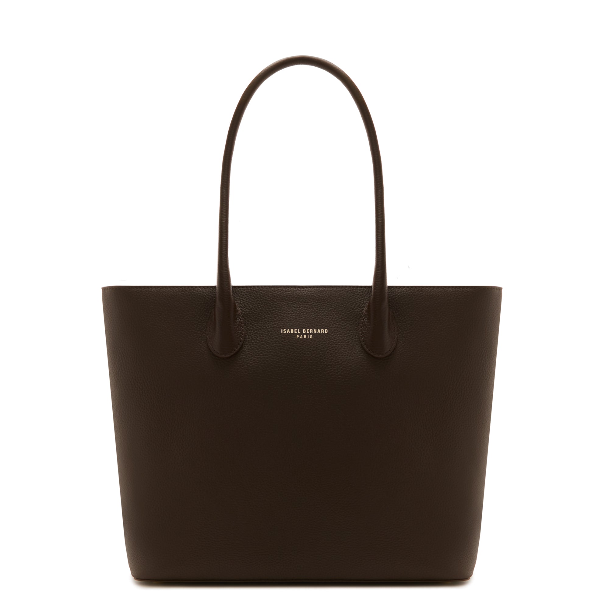 Honoré Lysanne brown calfskin leather shopper