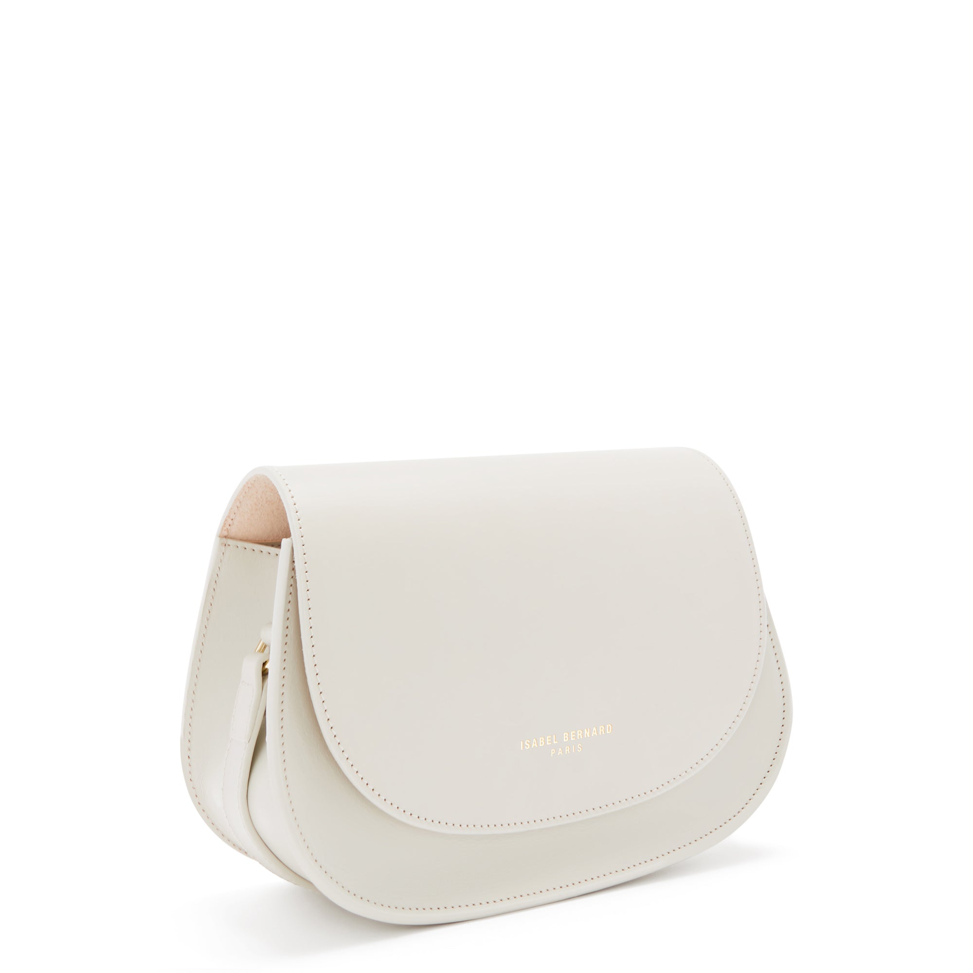 Montmartre Madelon cream vegetable tanned leather crossbody bag