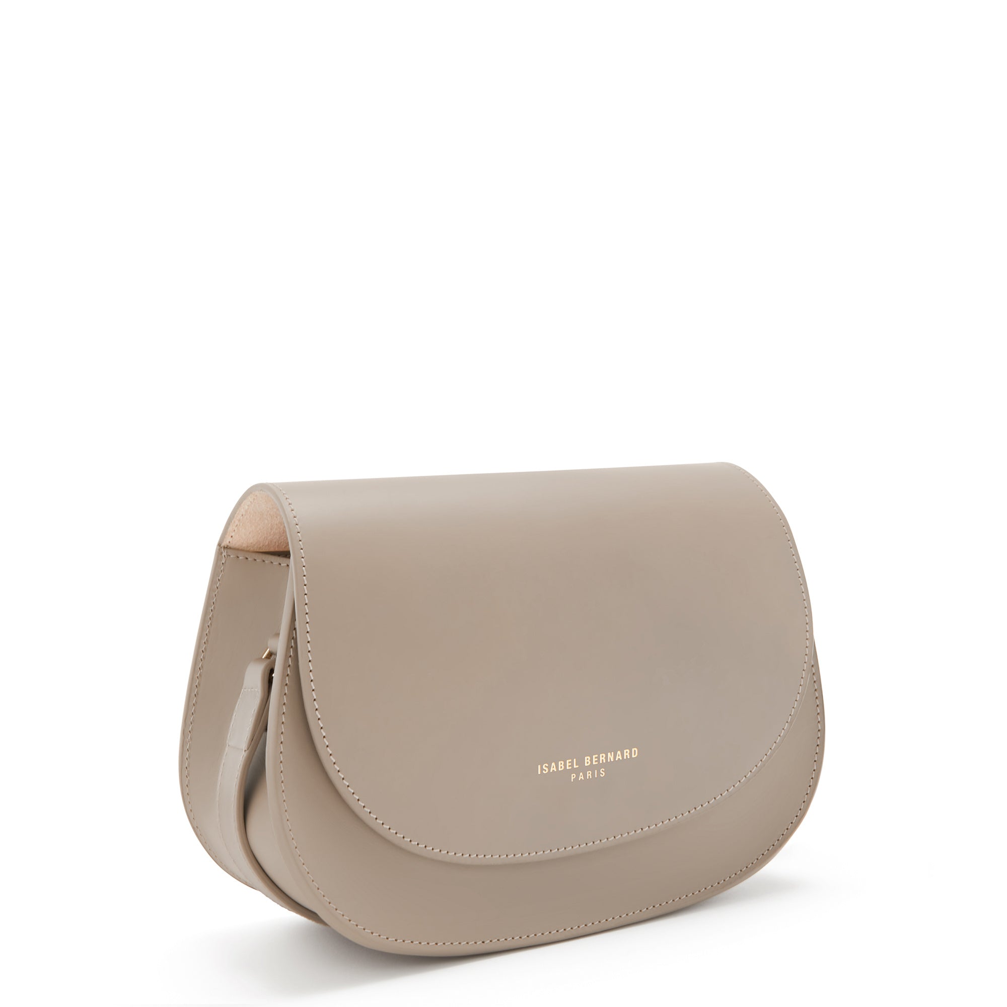 Montmartre Madelon taupe vegetable tanned leather crossbody bag