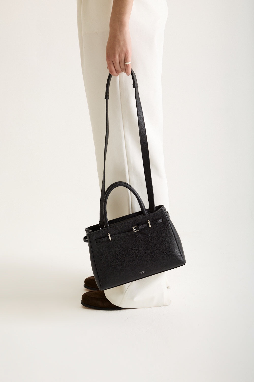 Noir Togo Book Tote Bag 25 (Low Stock)