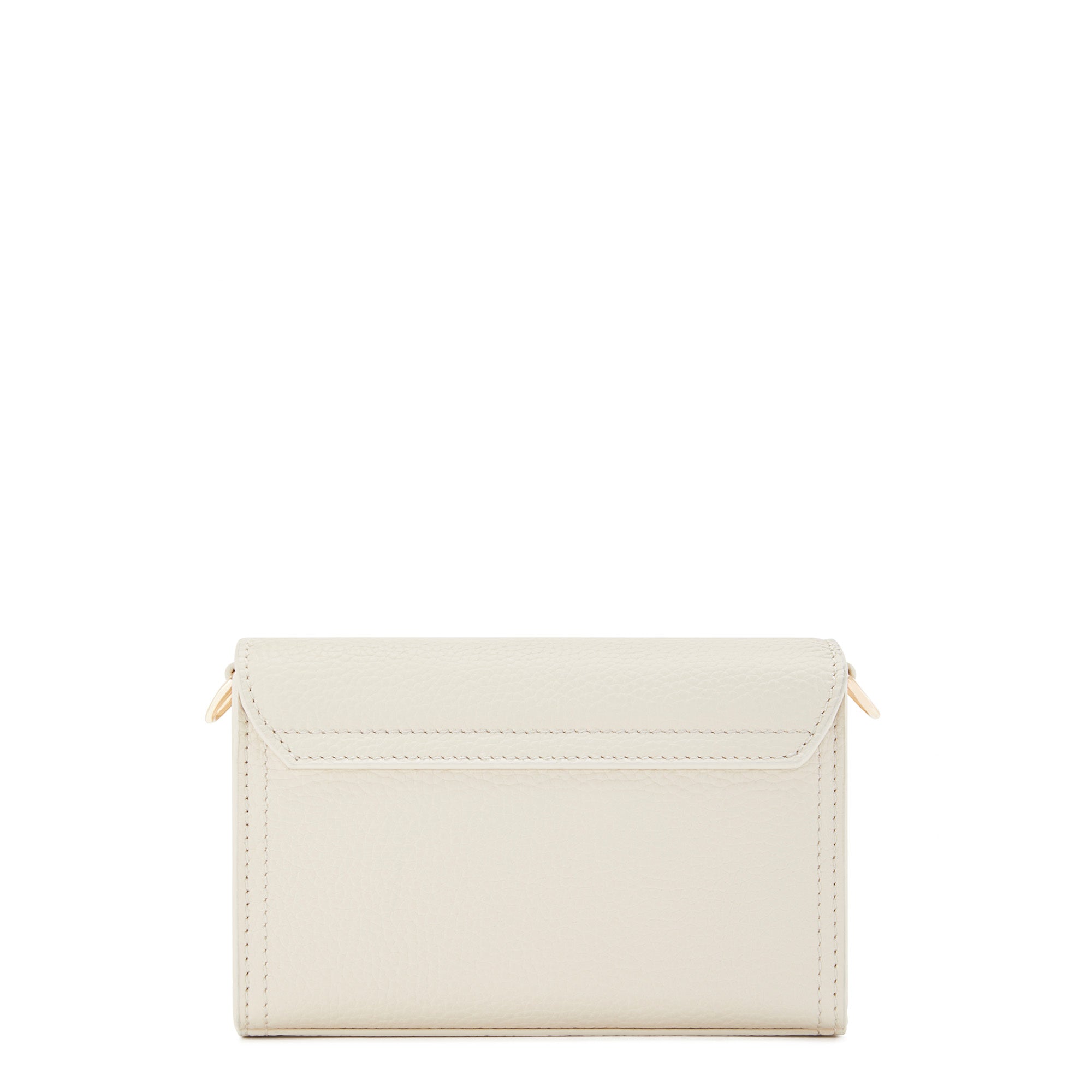Femme Forte Kim cream calfskin leather crossbody bag