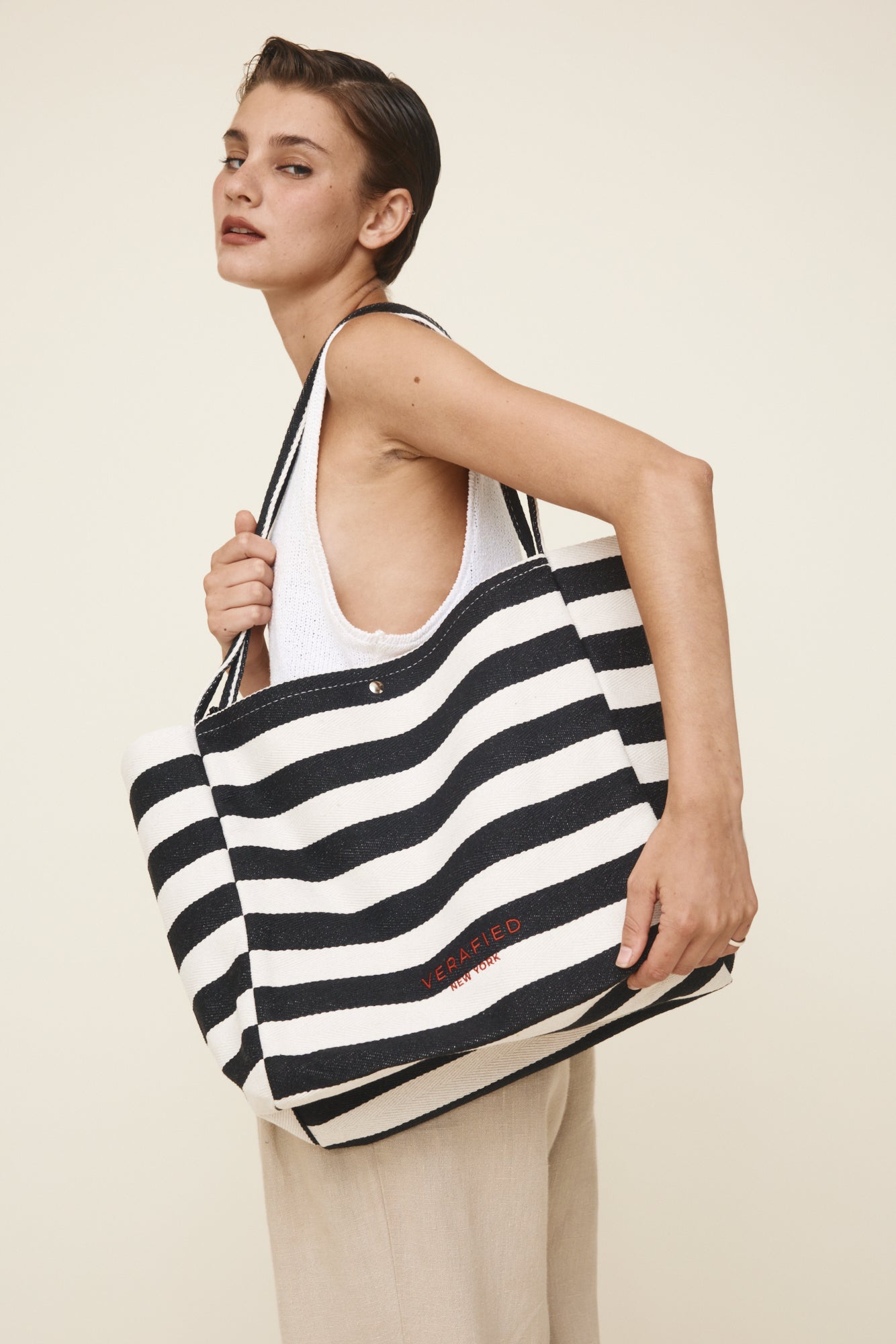 Summer Stripe Tote