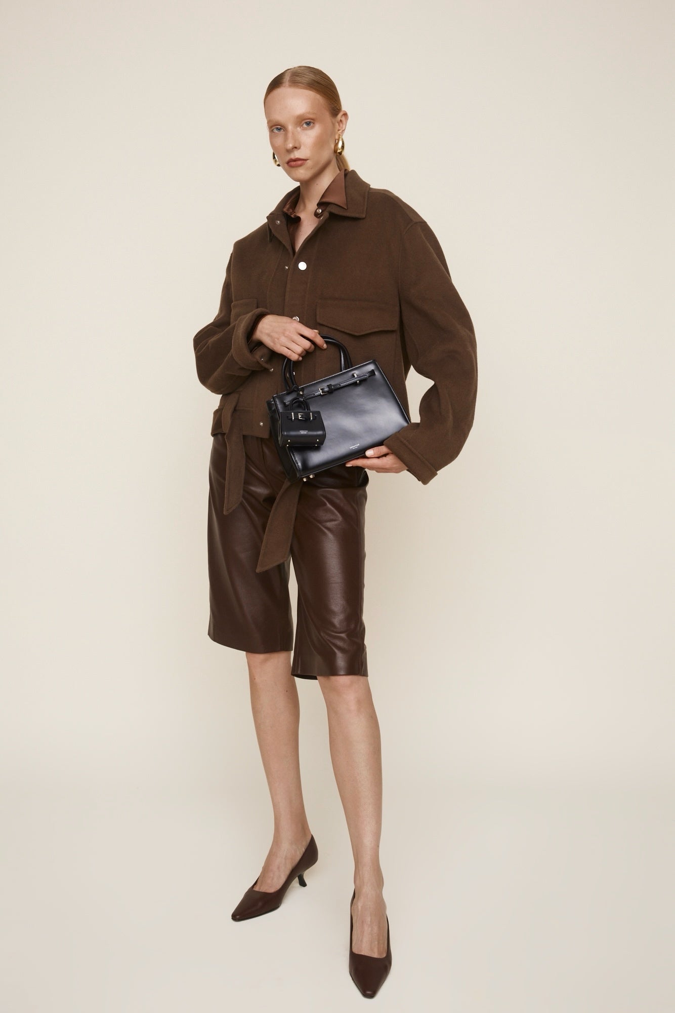 Noir Book Tote Charm