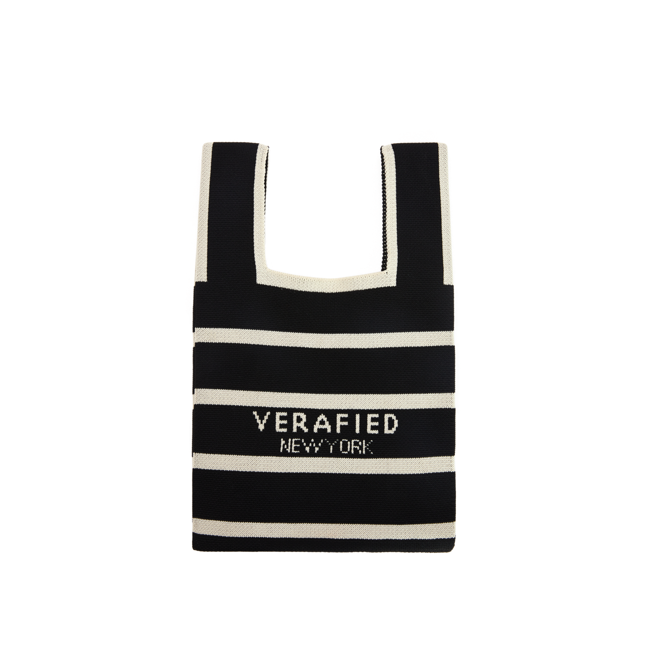 VERAFIED Stripe Tote Bag