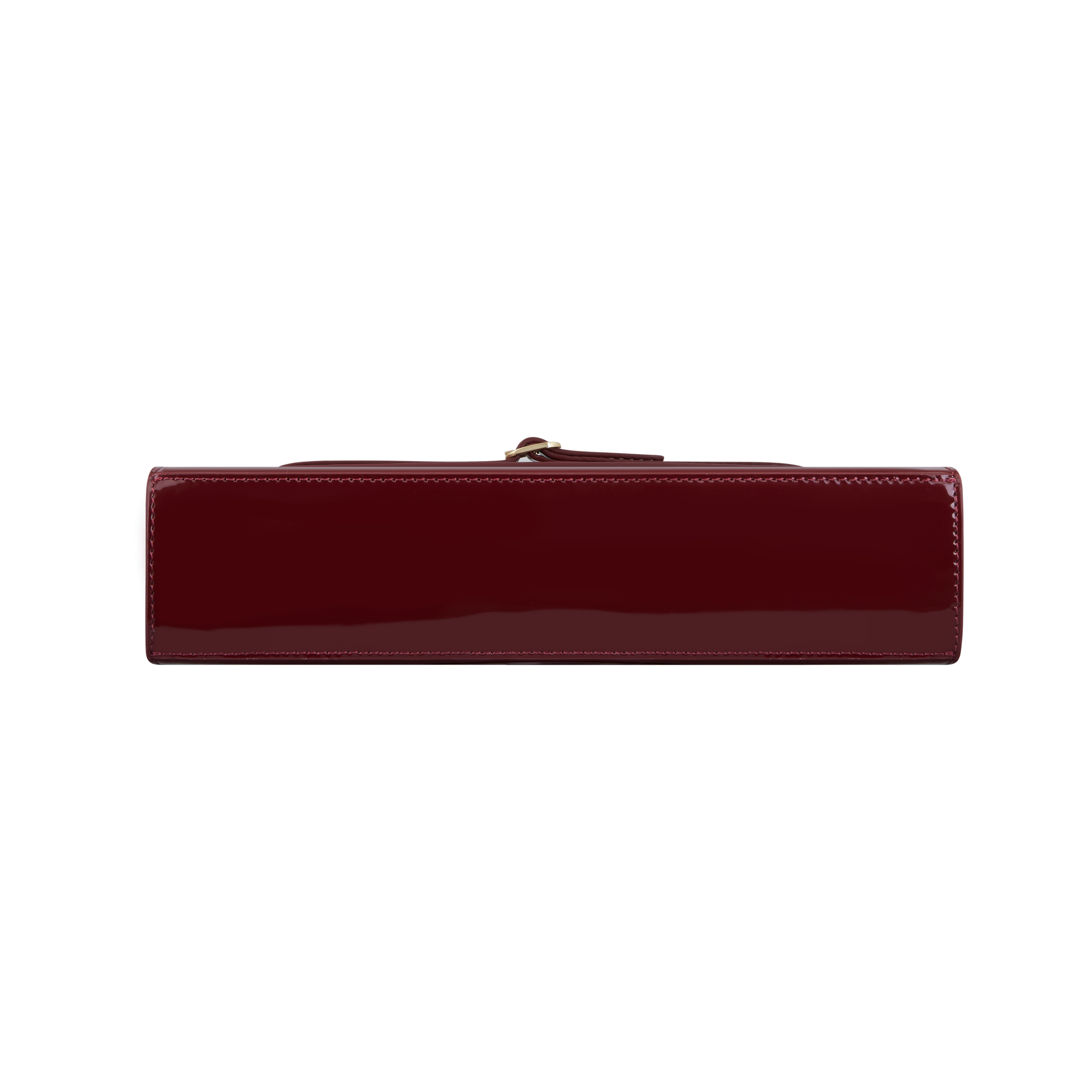 Patent Dark Cherry Shoulder Bag