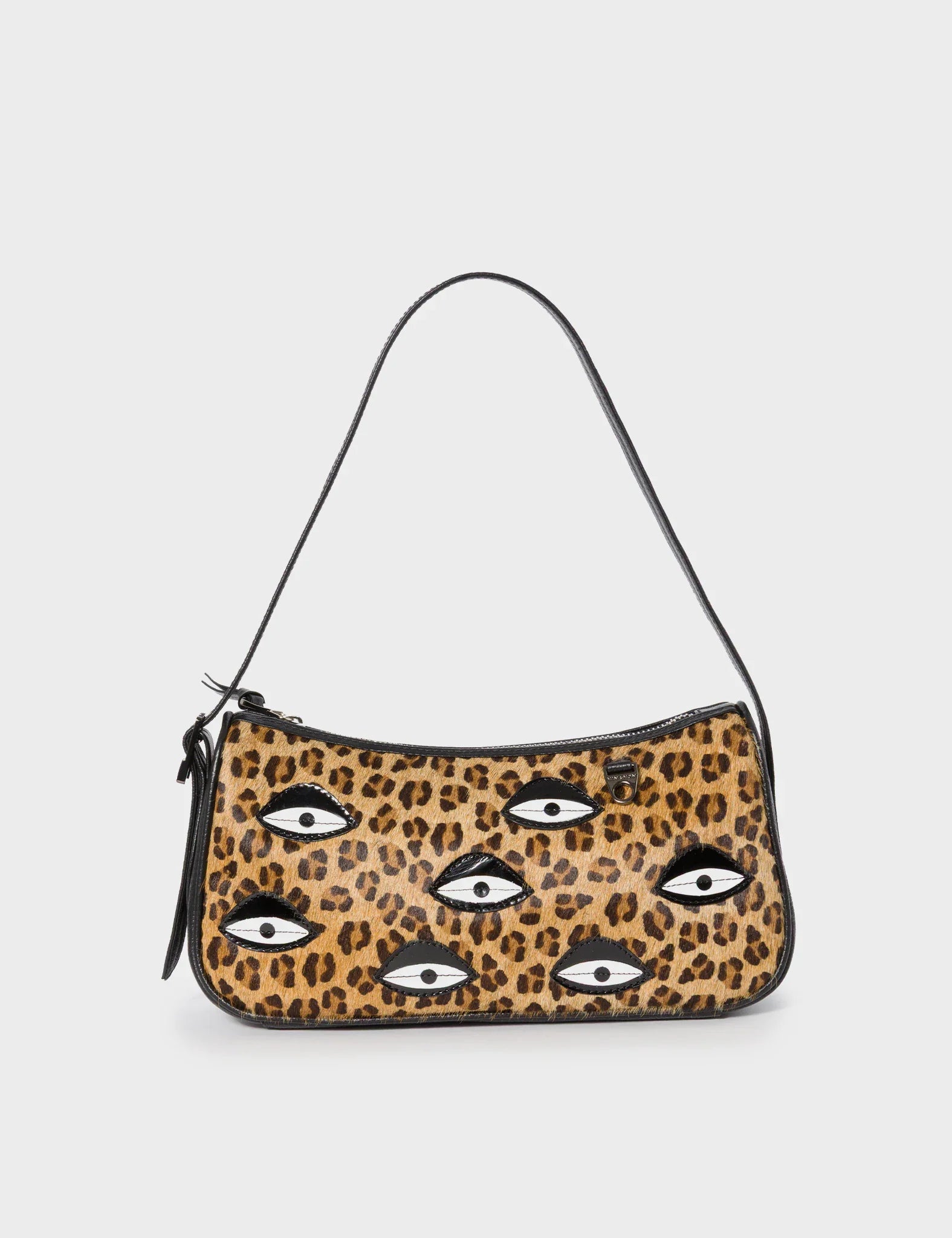 Lucas Hobo Mini Animal Print Handbag - All Over Eyes