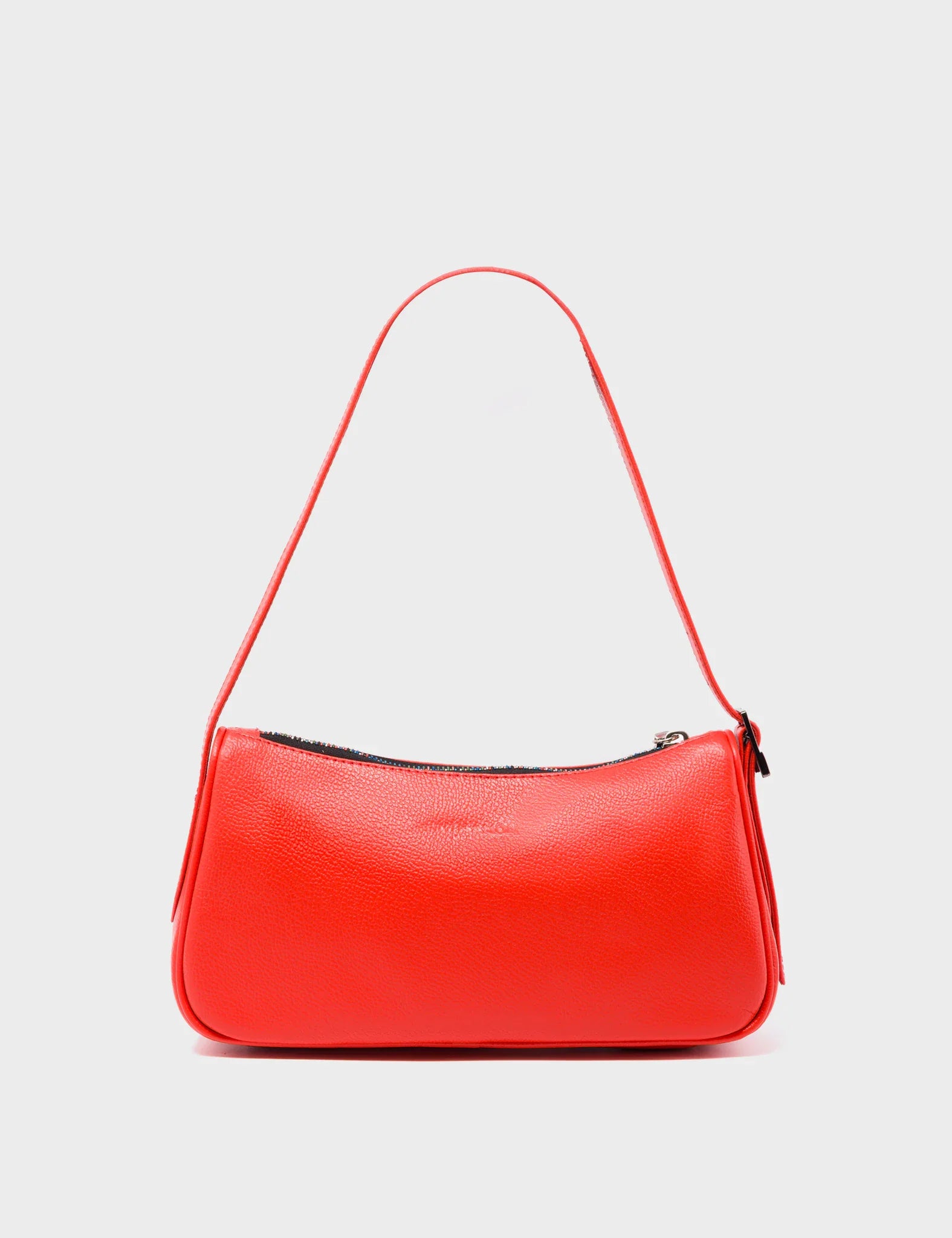 Lucas Hobo Mini Fiesta Red Handbag - All Over Eyes Embroidery