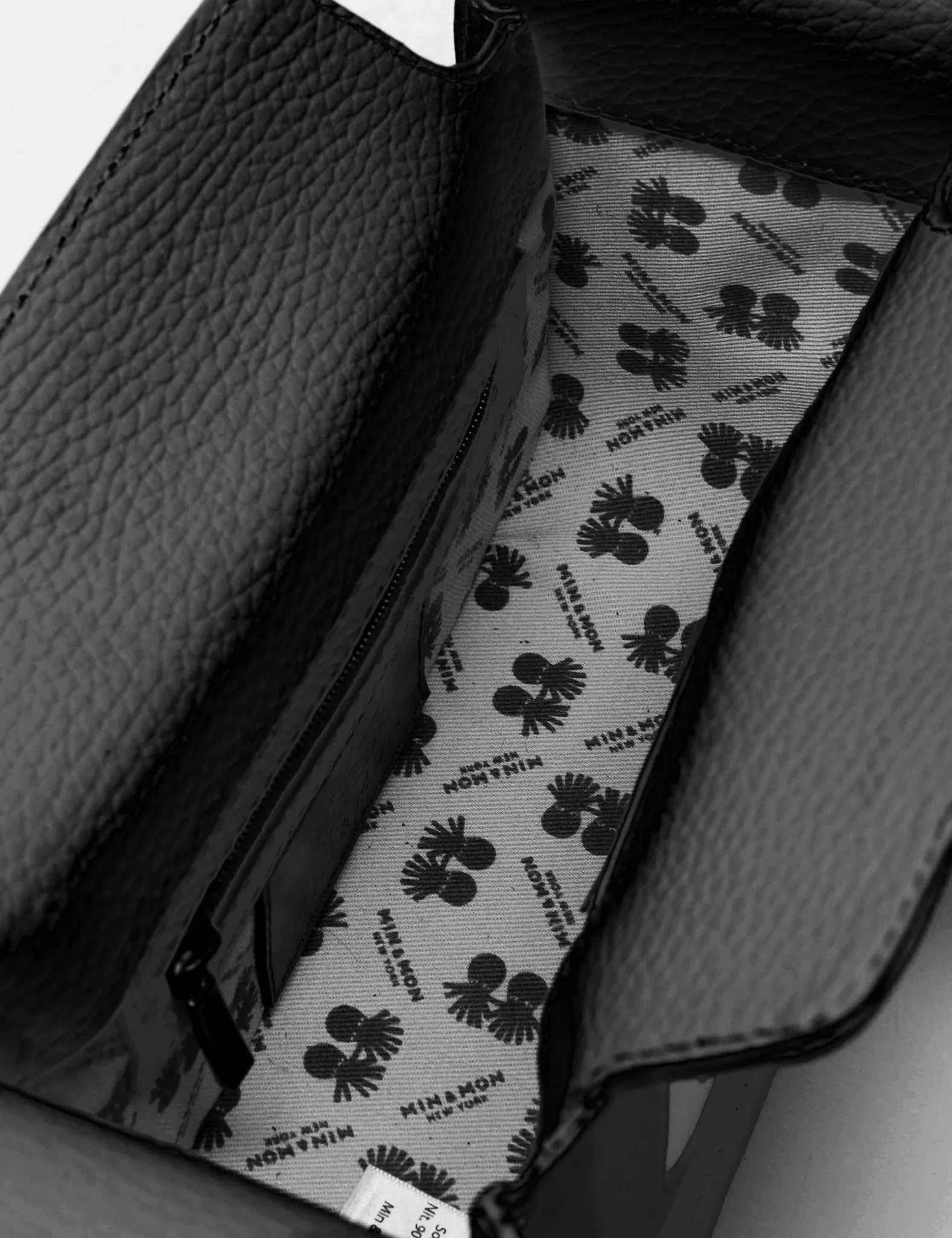 Benji Micro Crossbody Black Leather Bag - Look Up 👀
