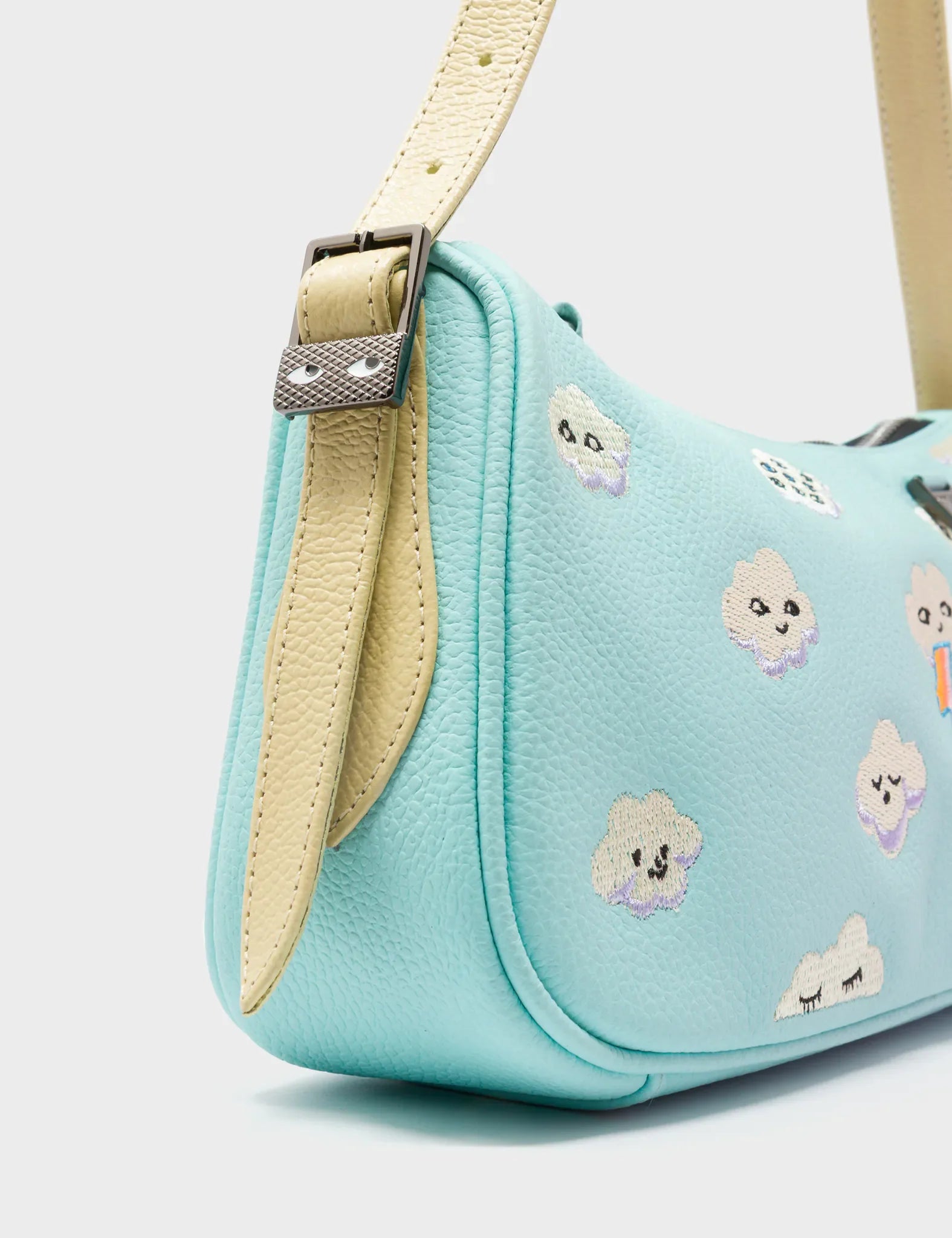 Lucas Hobo Mini Water Ballet Blue Handbag - Happy Clouds Design