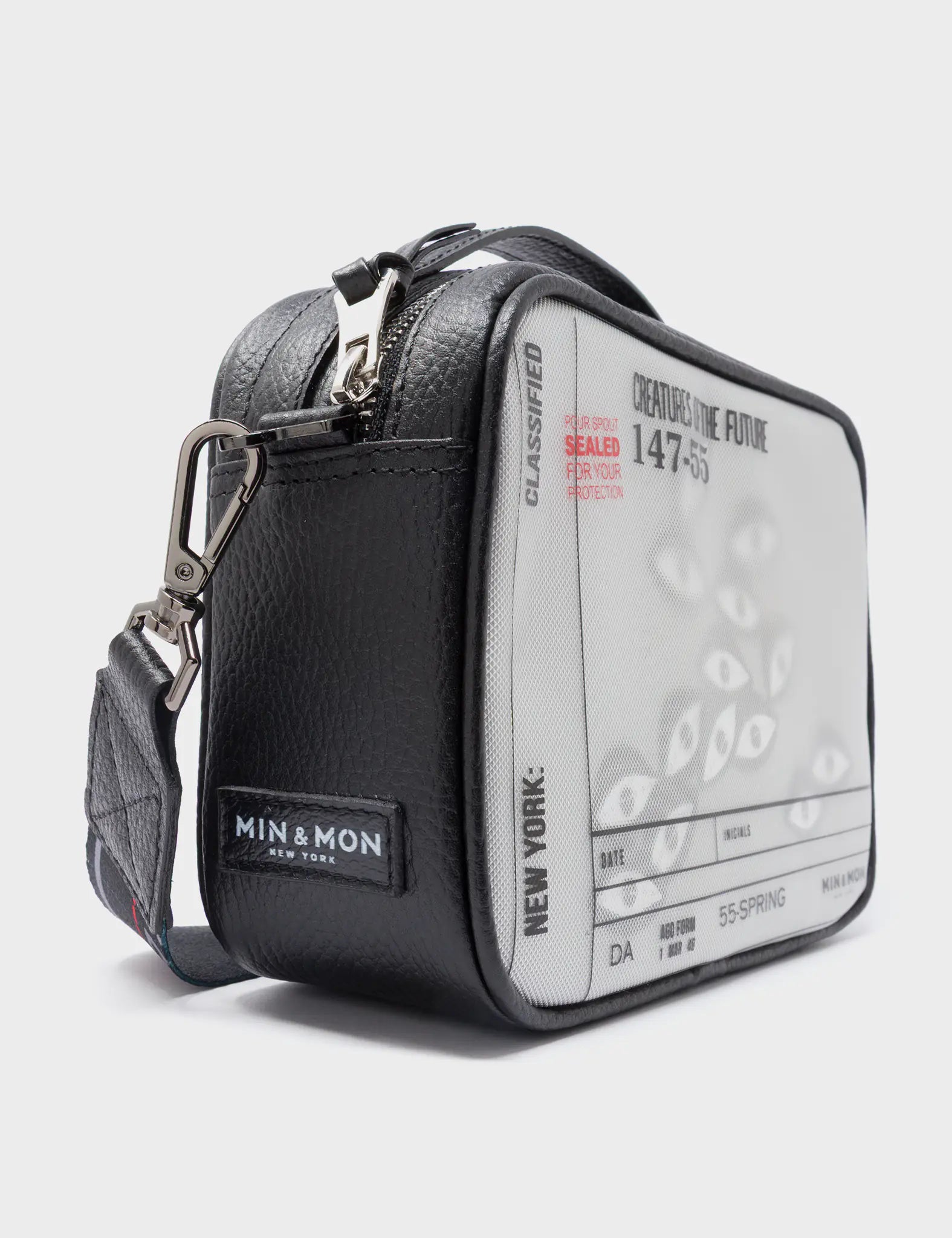 Verto Black Leather Crossbody Bag - The Good Carrier Design