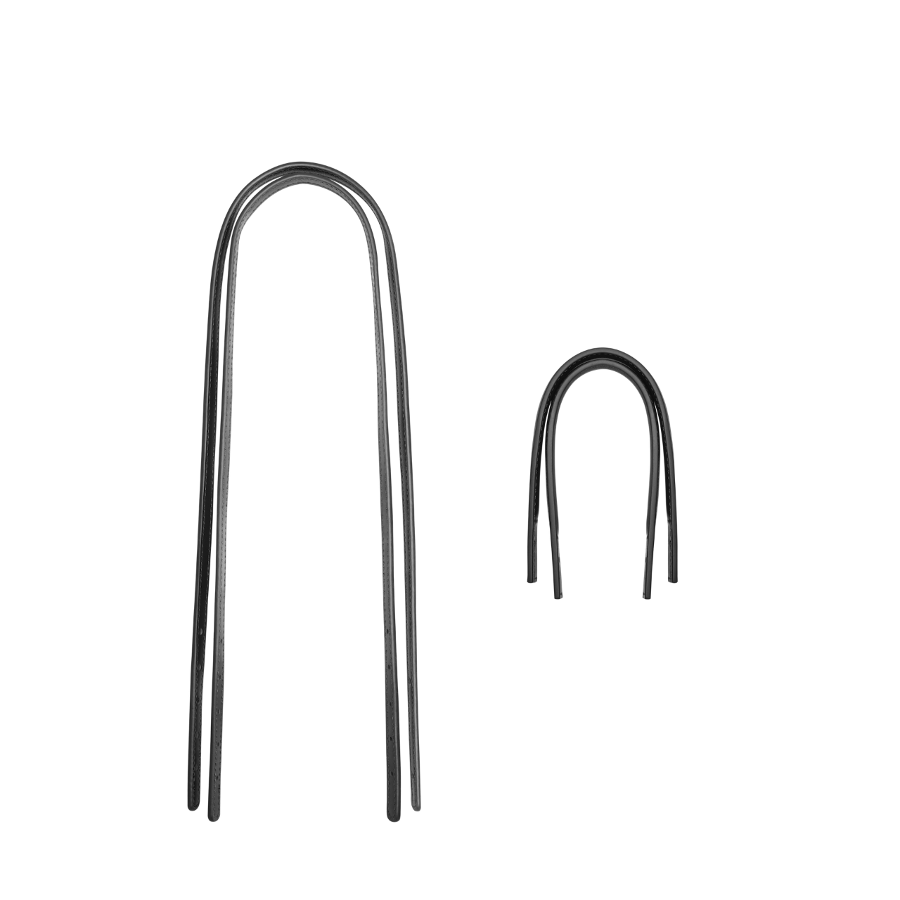 Silver Noir Éclair Bag