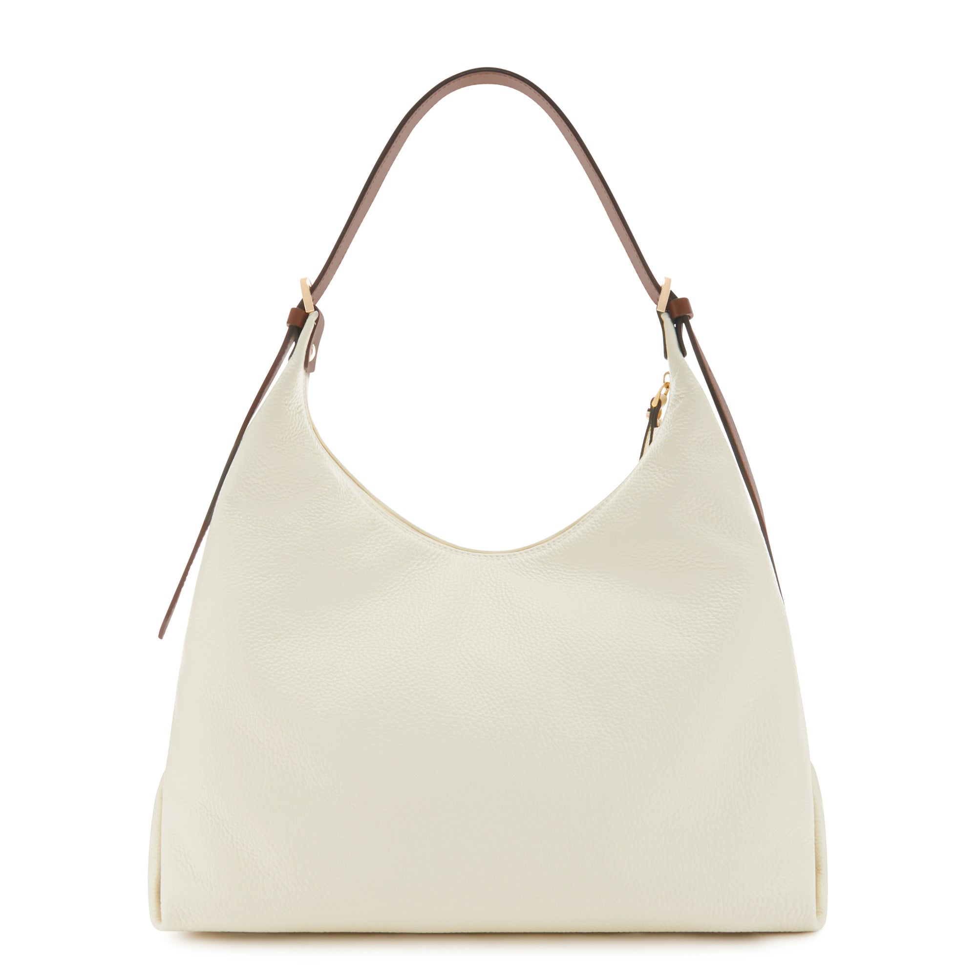 Honoré Muriel cream calfskin leather shoulder bag