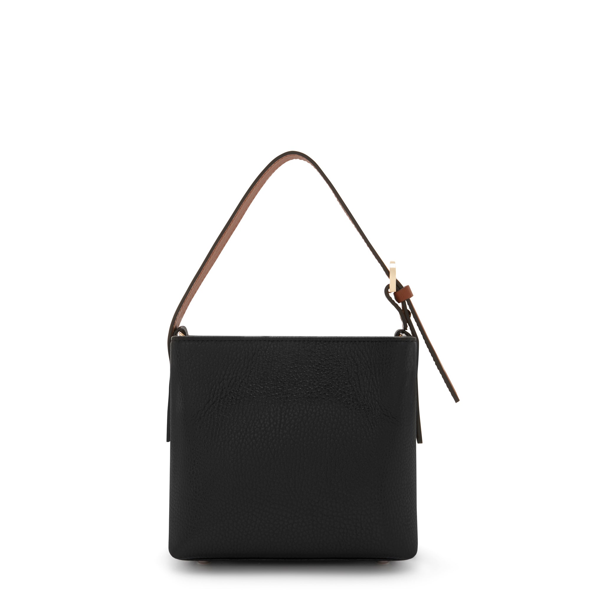 Honoré Adriane Mini black leather handbag calfskin leather