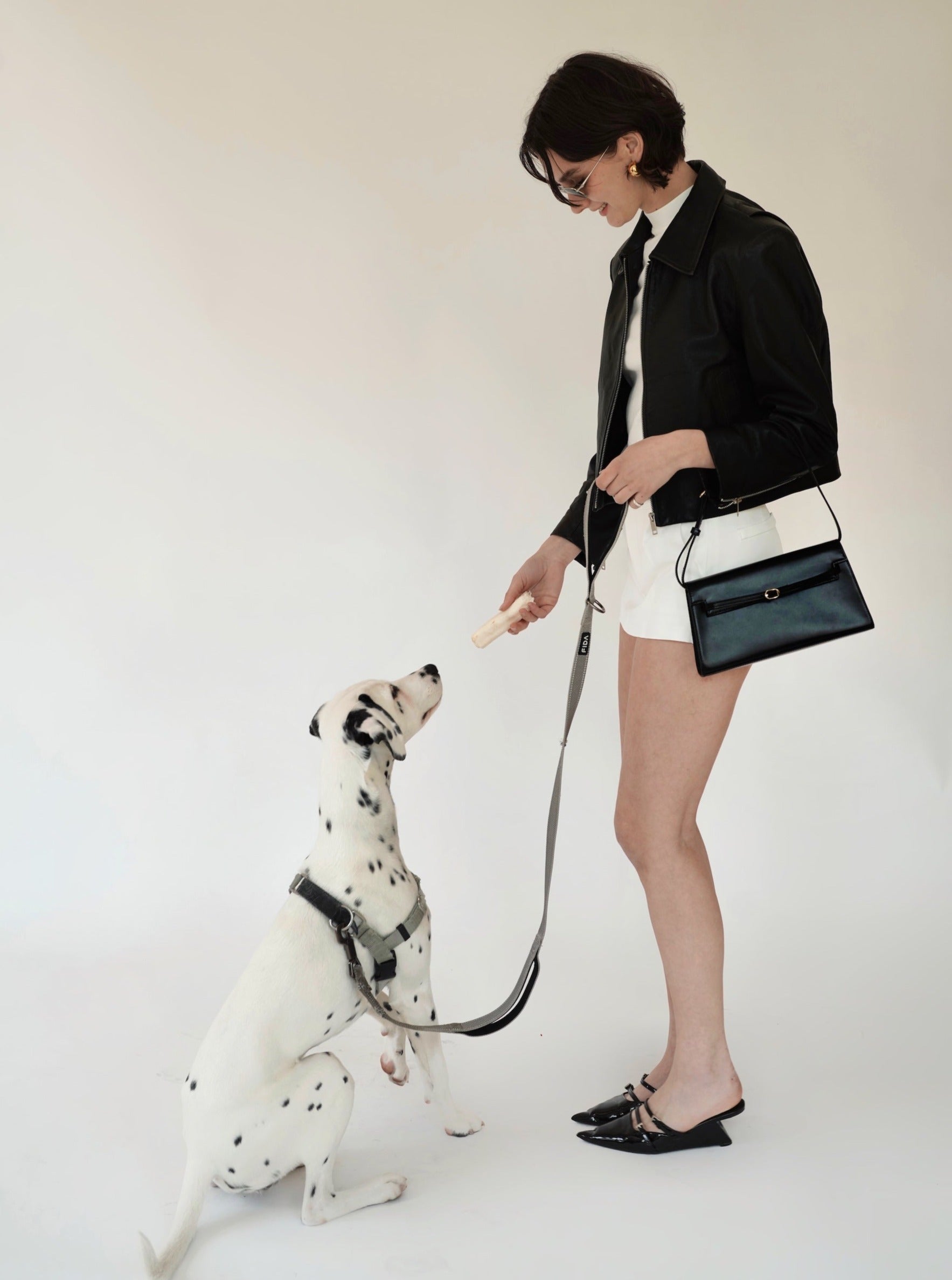 Noir Allure Shoulder Bag