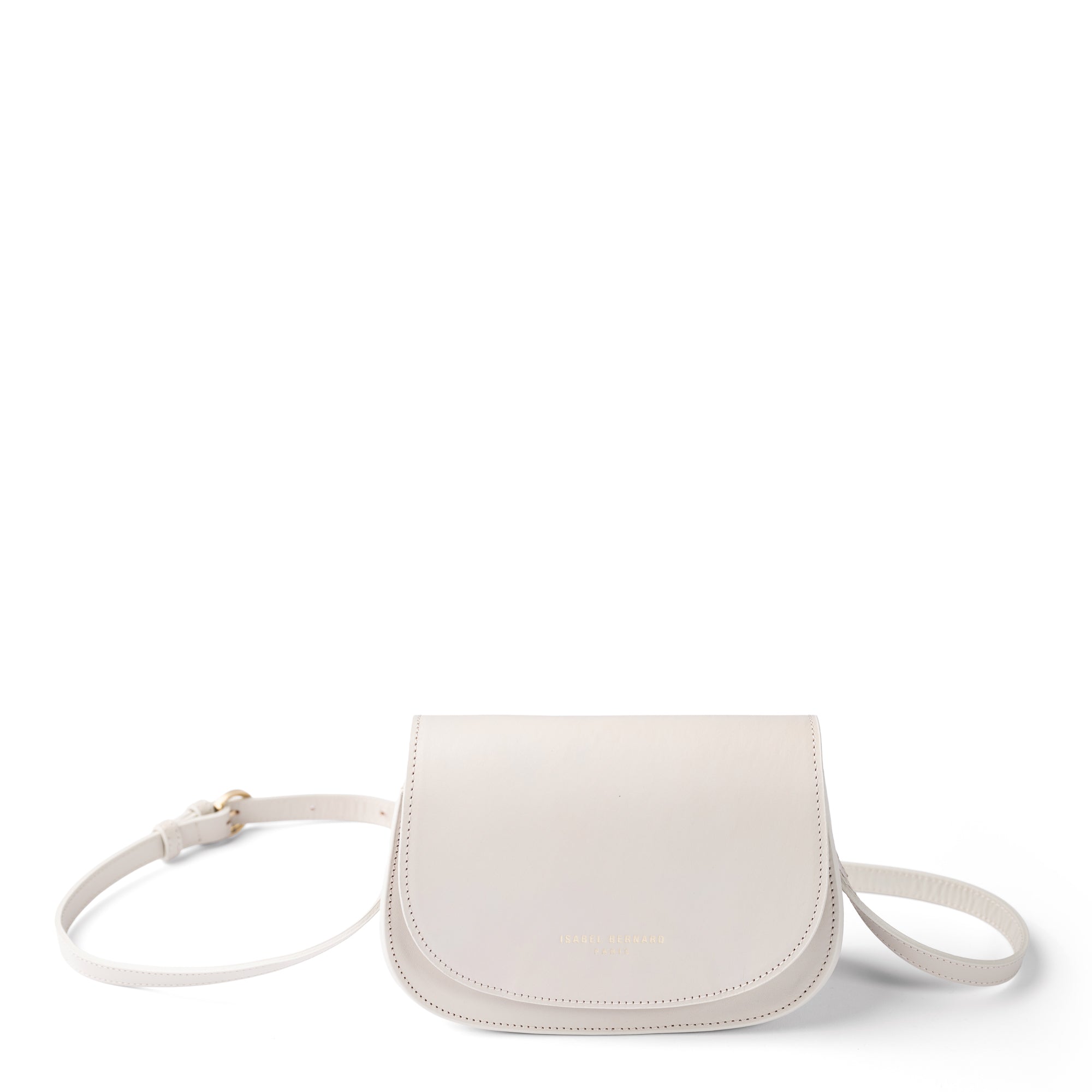 Montmartre Manon cream vegetable tanned leather crossbody bag