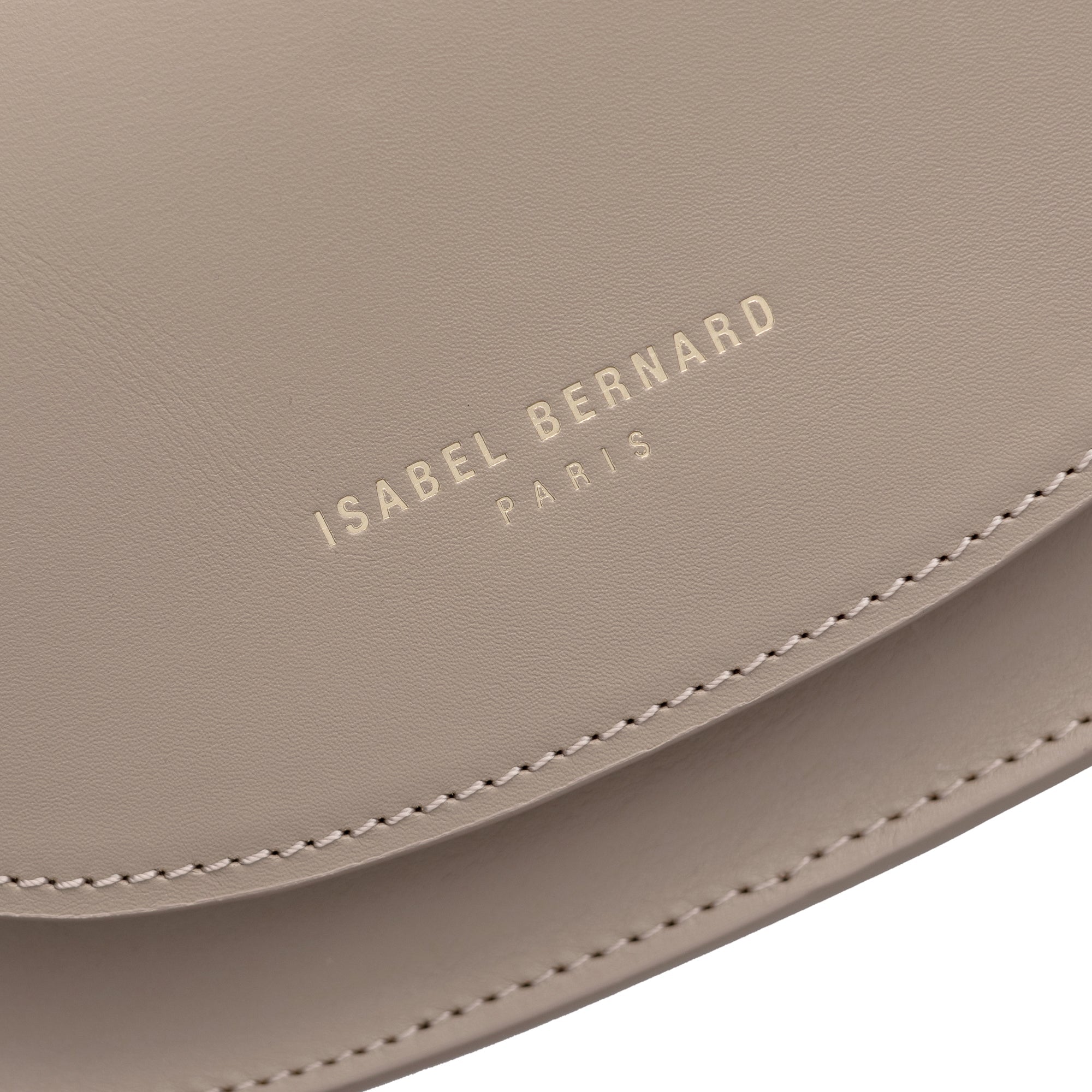 Montmartre Manon taupe vegetable tanned leather crossbody bag