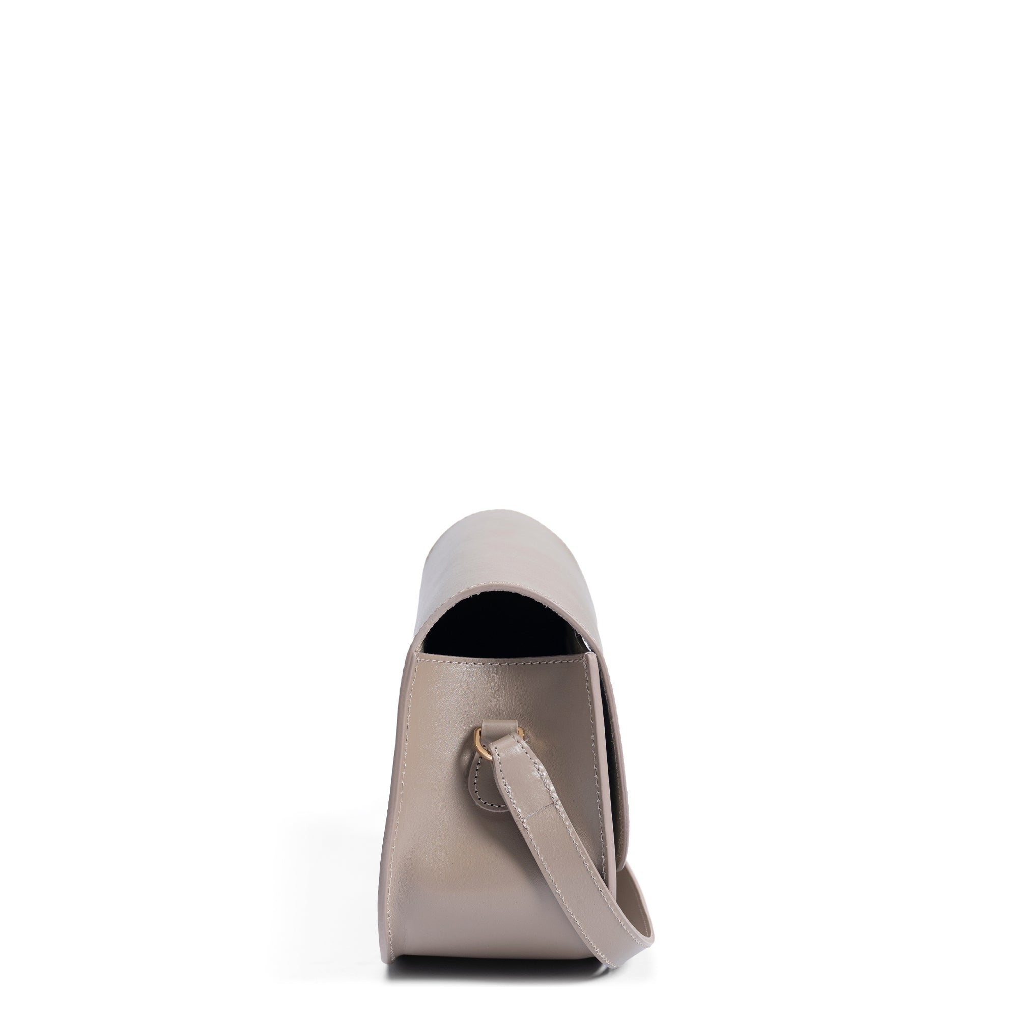 Montmartre Manon taupe vegetable tanned leather crossbody bag