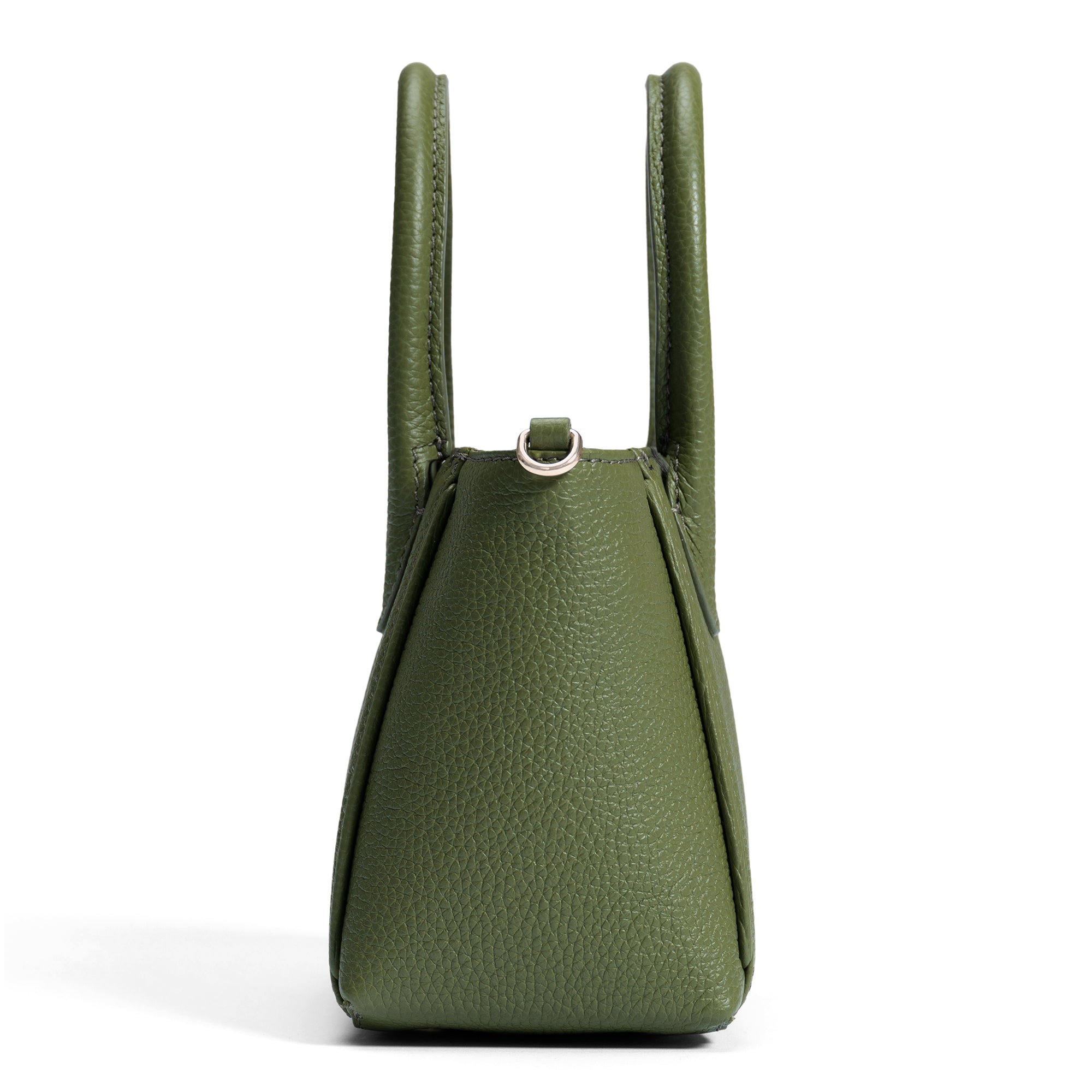 Honoré Cloe Mini green calfskin leather handbag