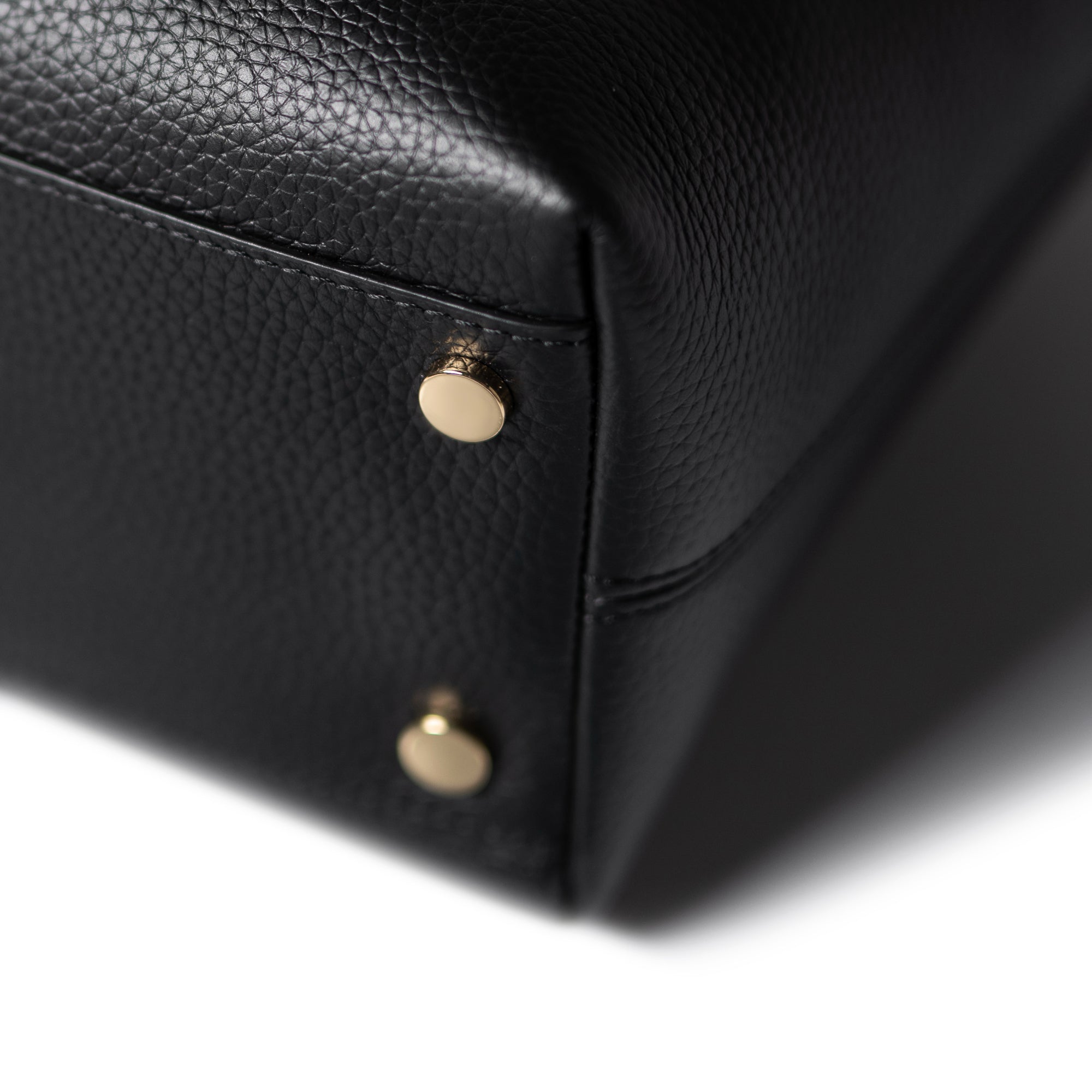 Honoré Nata black leather shopper calfskin leather