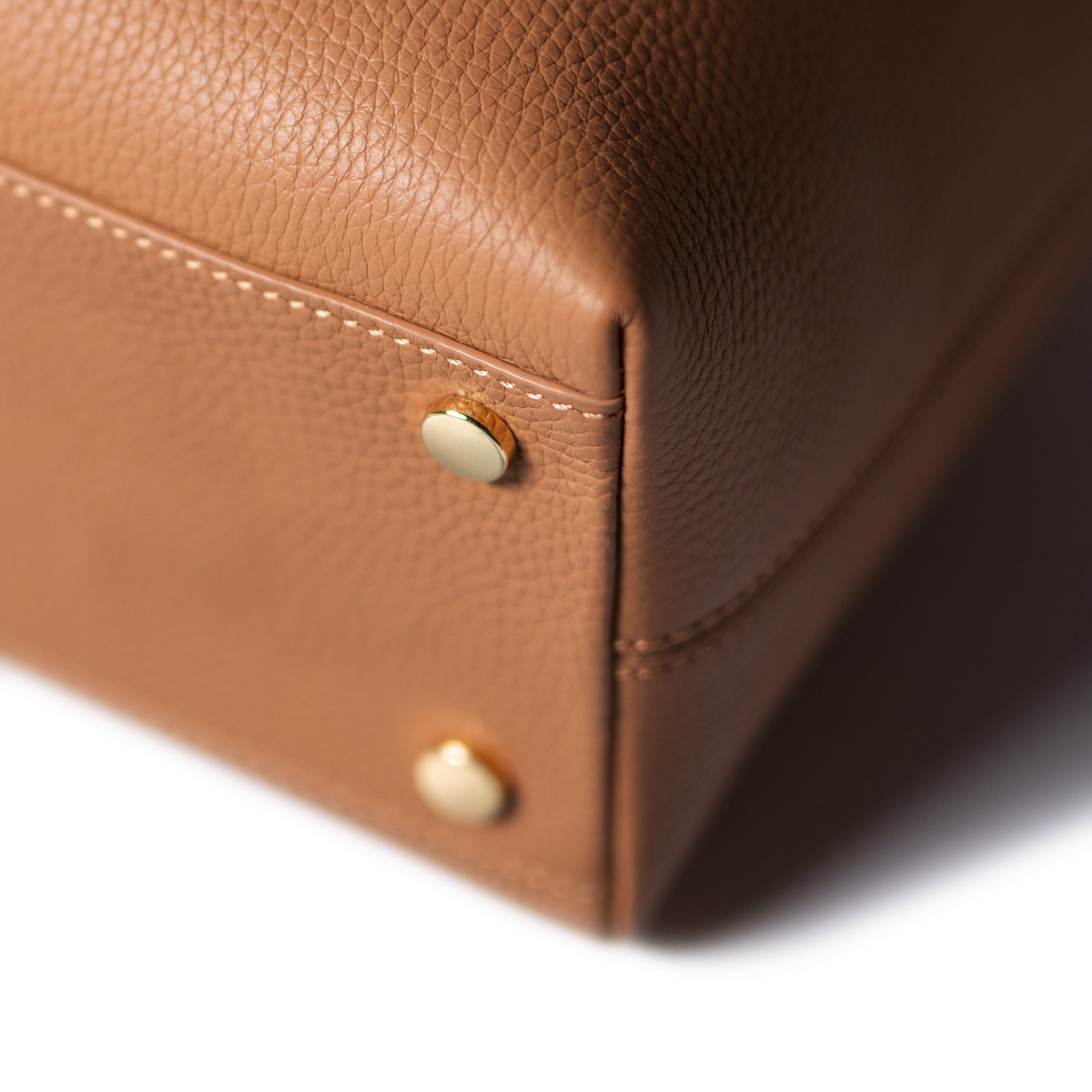 Honoré Nata camel leather shopper calfskin leather