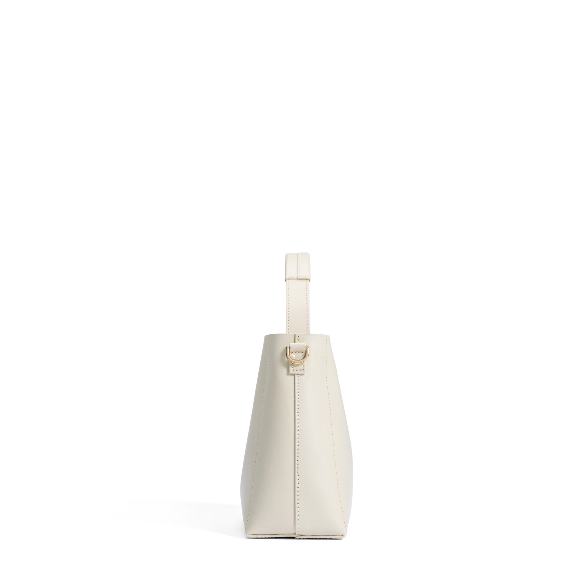 Montmartre Béatrice Midi creme vegetable tanned leather handbag