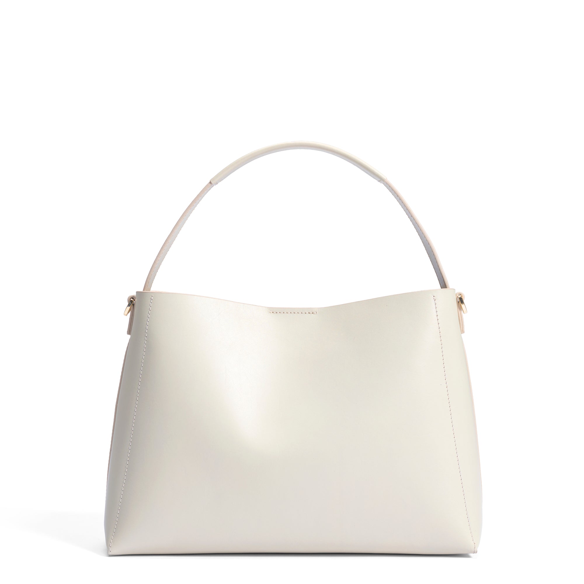 Montmartre Béatrice creme vegetable tanned leather handbag