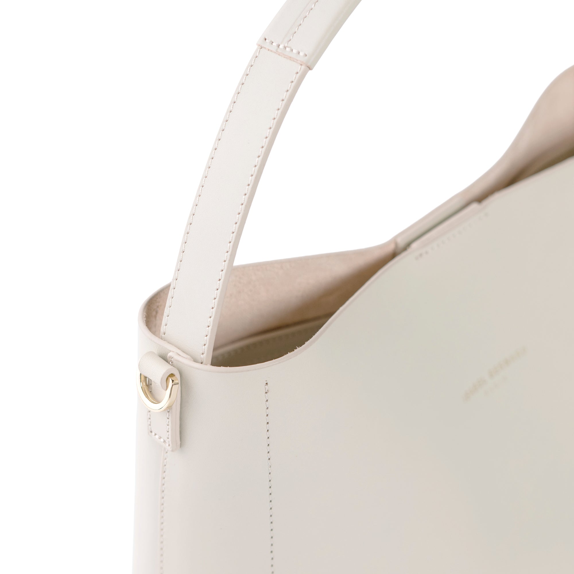 Montmartre Béatrice creme vegetable tanned leather handbag