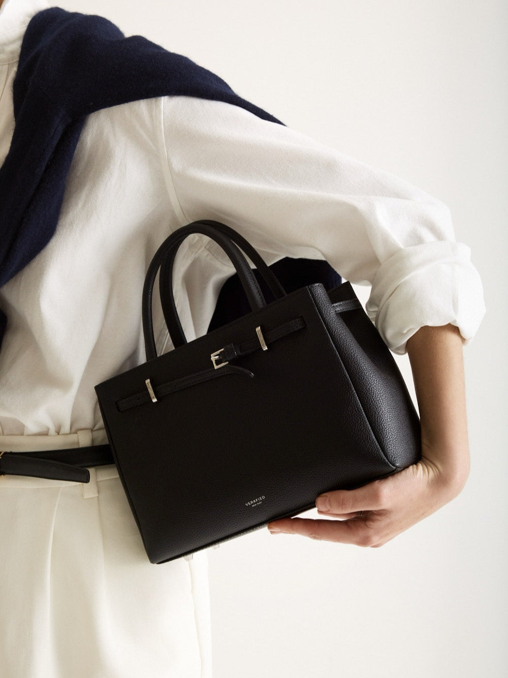 Noir Togo Book Tote Bag 25 (Low Stock)