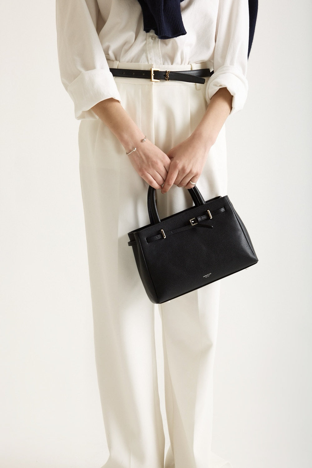 Noir Togo Book Tote Bag 25 (Low Stock)