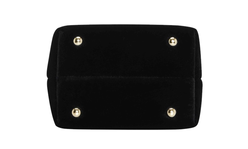 Mini Black Velvet Cloud Bag (Final Sale)