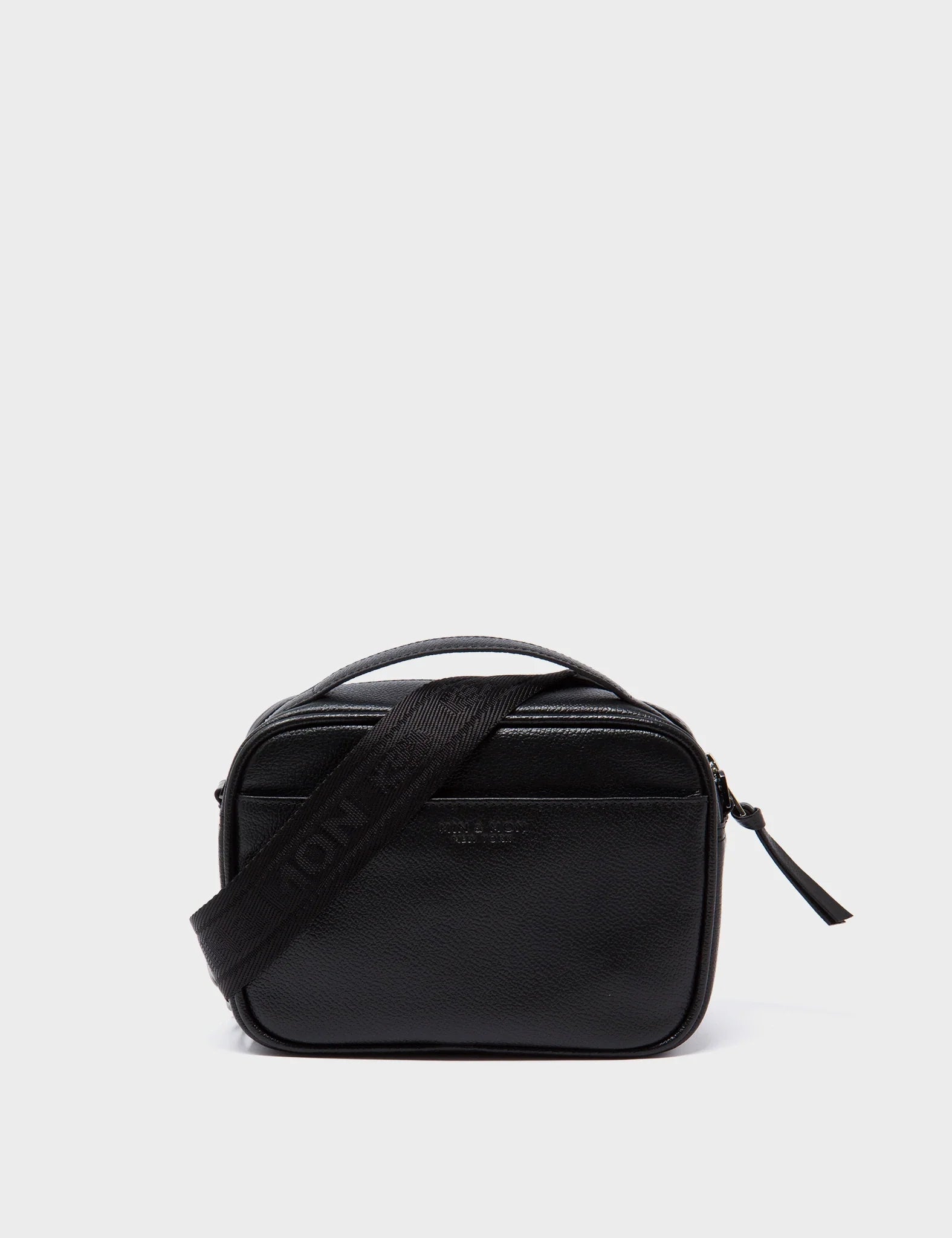 Verto Black Leather Crossbody Bag - Pigeonista Embroidery