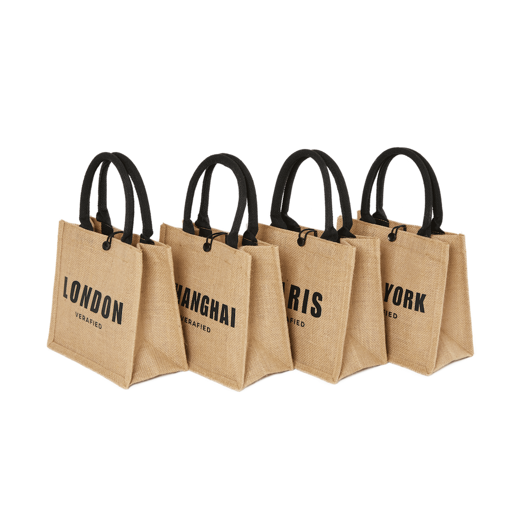 VERAFIED Straw Mini Tote Bag