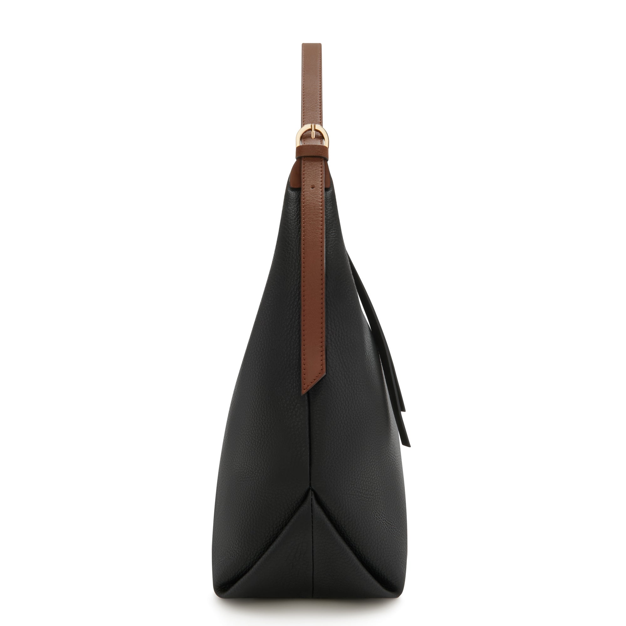 Honoré Muriel black calfskin leather shoulder bag