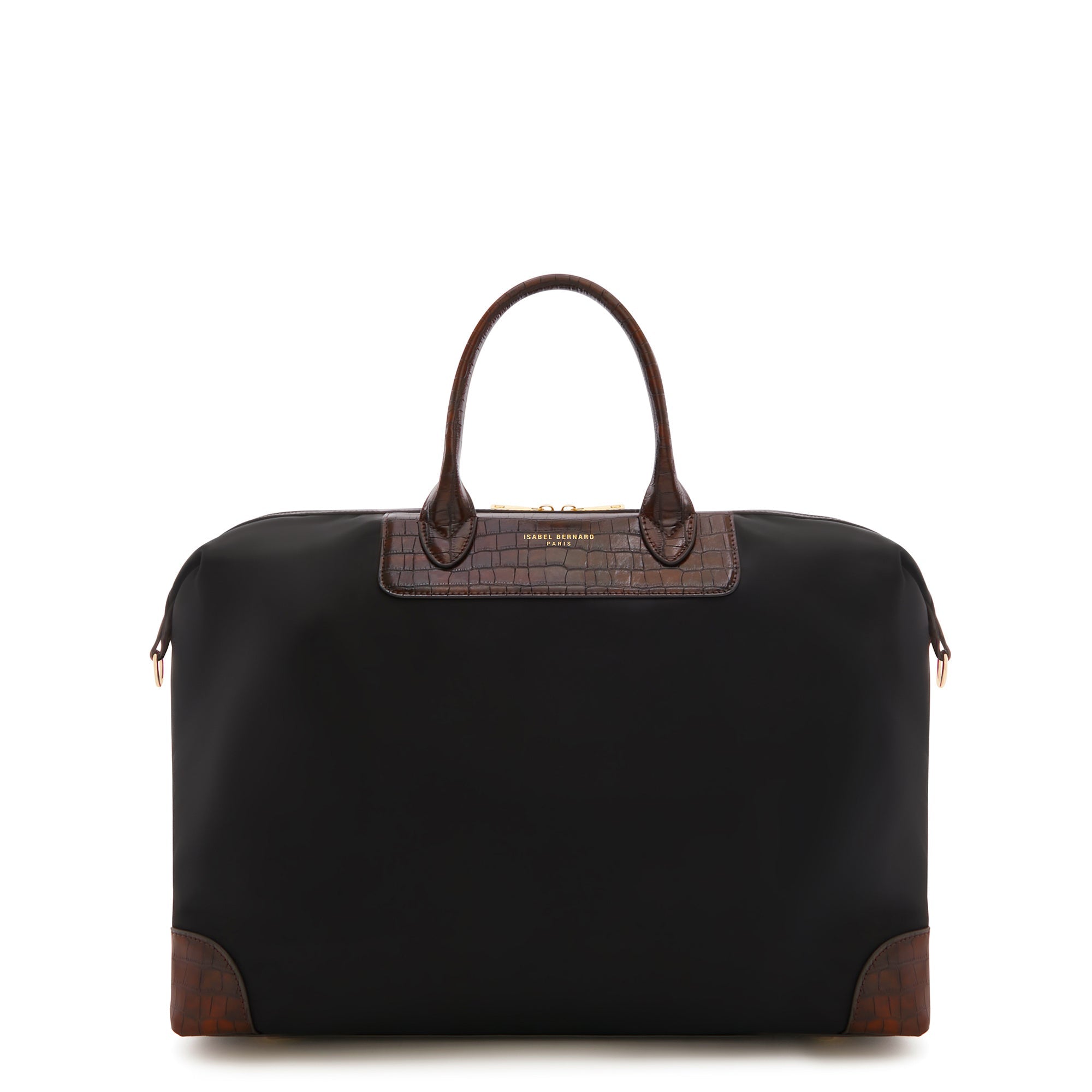 Cadeau d'Isabel black back pack and weekend bag small