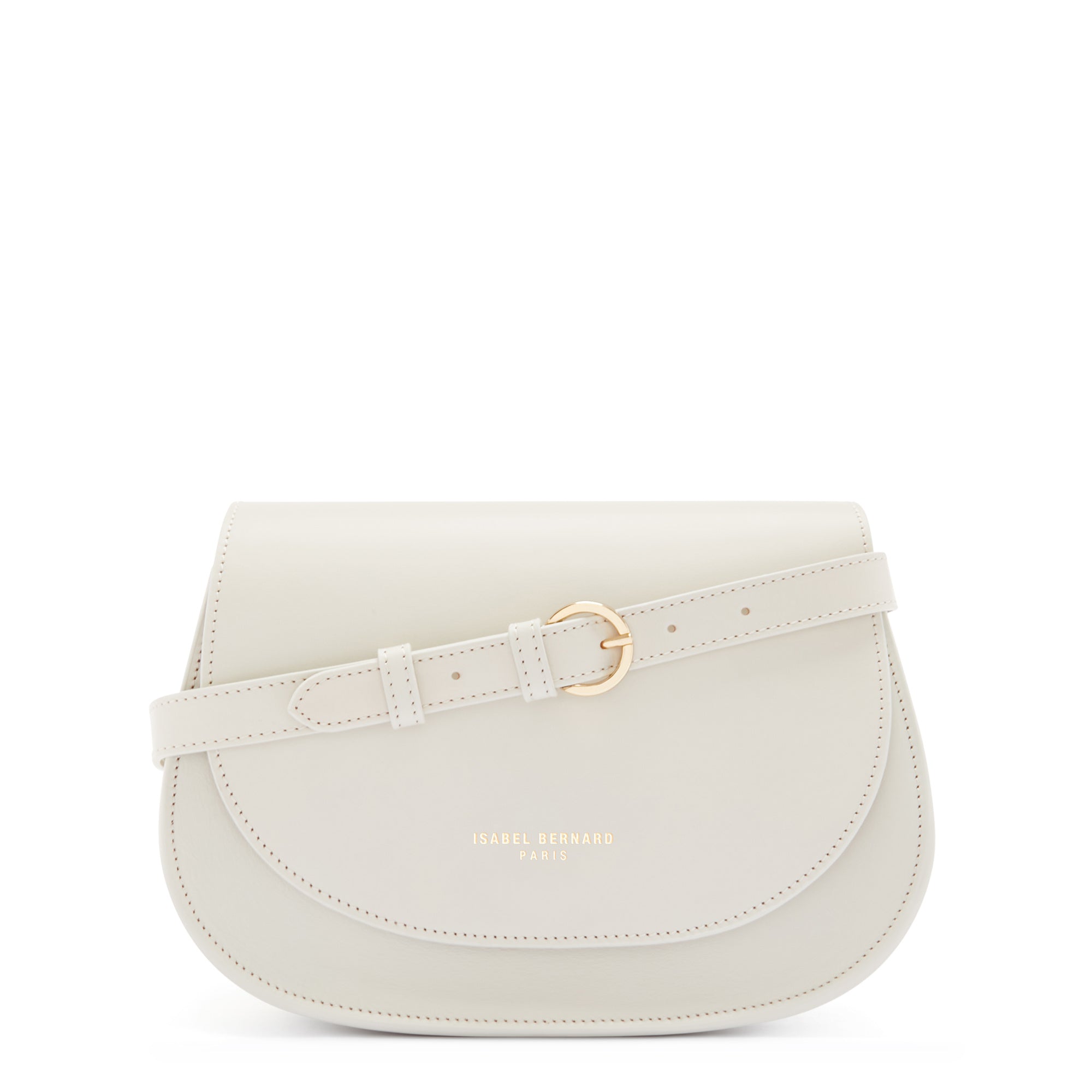 Montmartre Madelon cream vegetable tanned leather crossbody bag