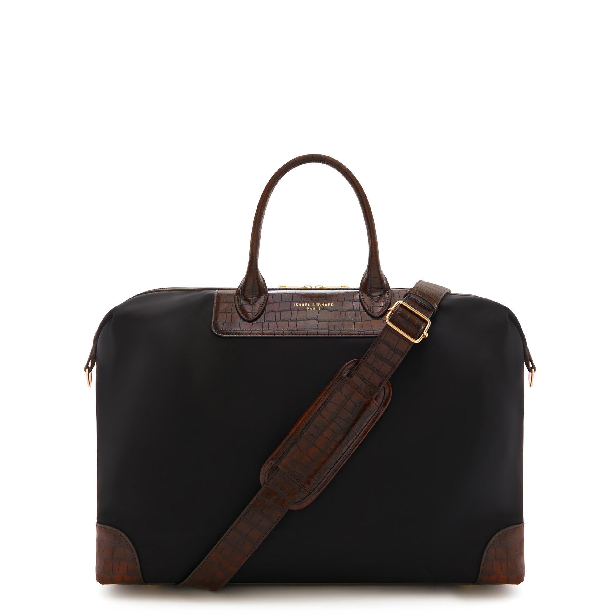 Cadeau d'Isabel black back pack and weekend bag small