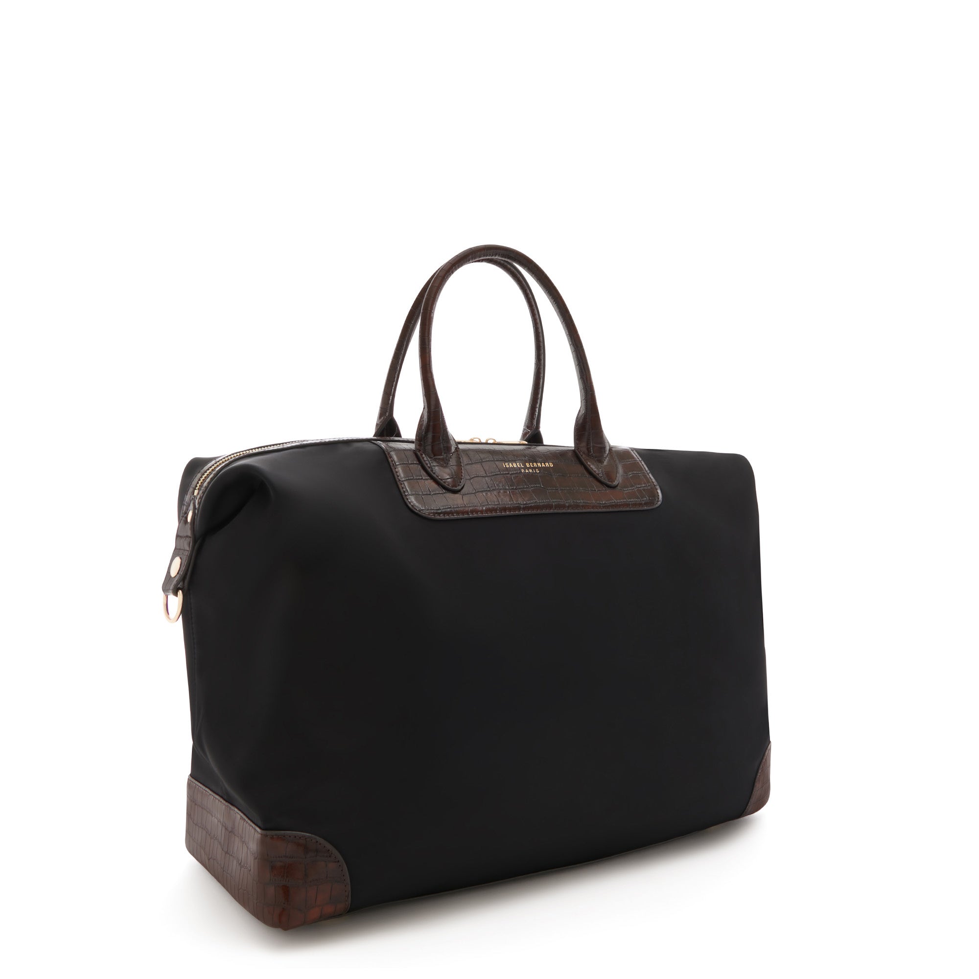 Cadeau d'Isabel black back pack and weekend bag small
