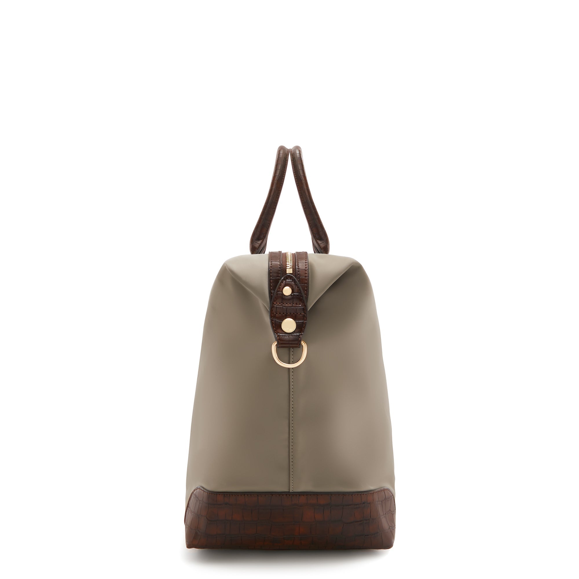 Cadeau d'Isabel taupe back pack and weekend bag small