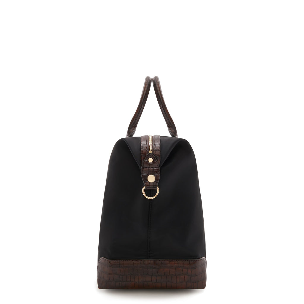 Cadeau d'Isabel black back pack and weekend bag small