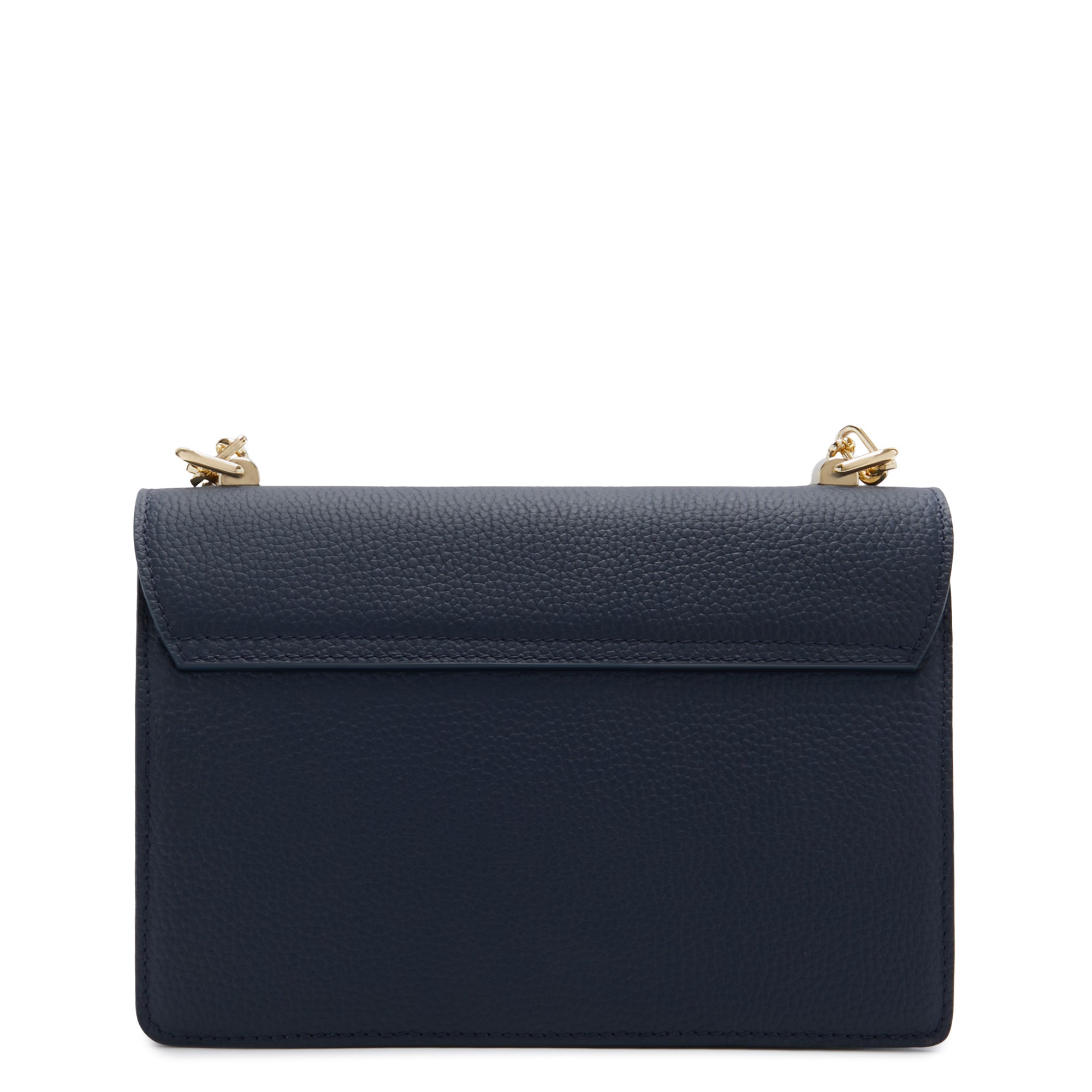 Femme Forte Valerie blue calfskin leather shoulder bag