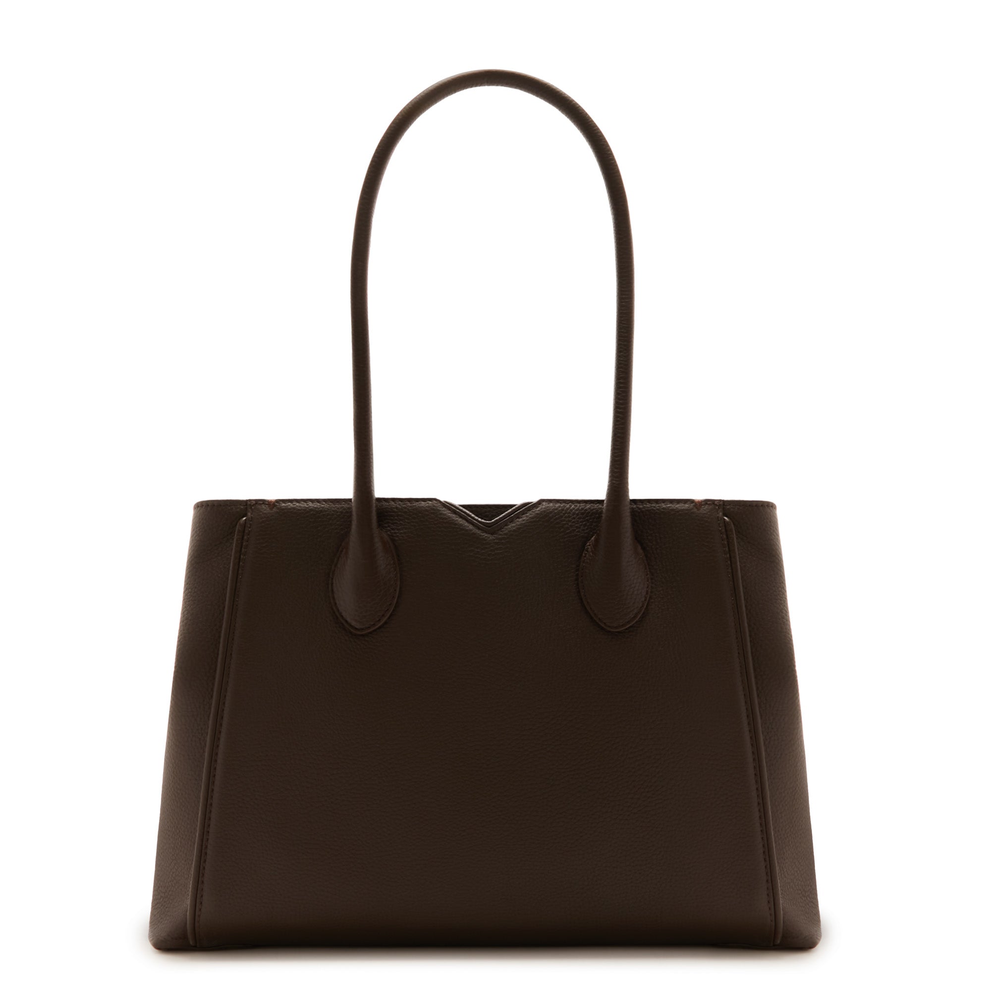 Honoré Cloe brown calfskin leather handbag