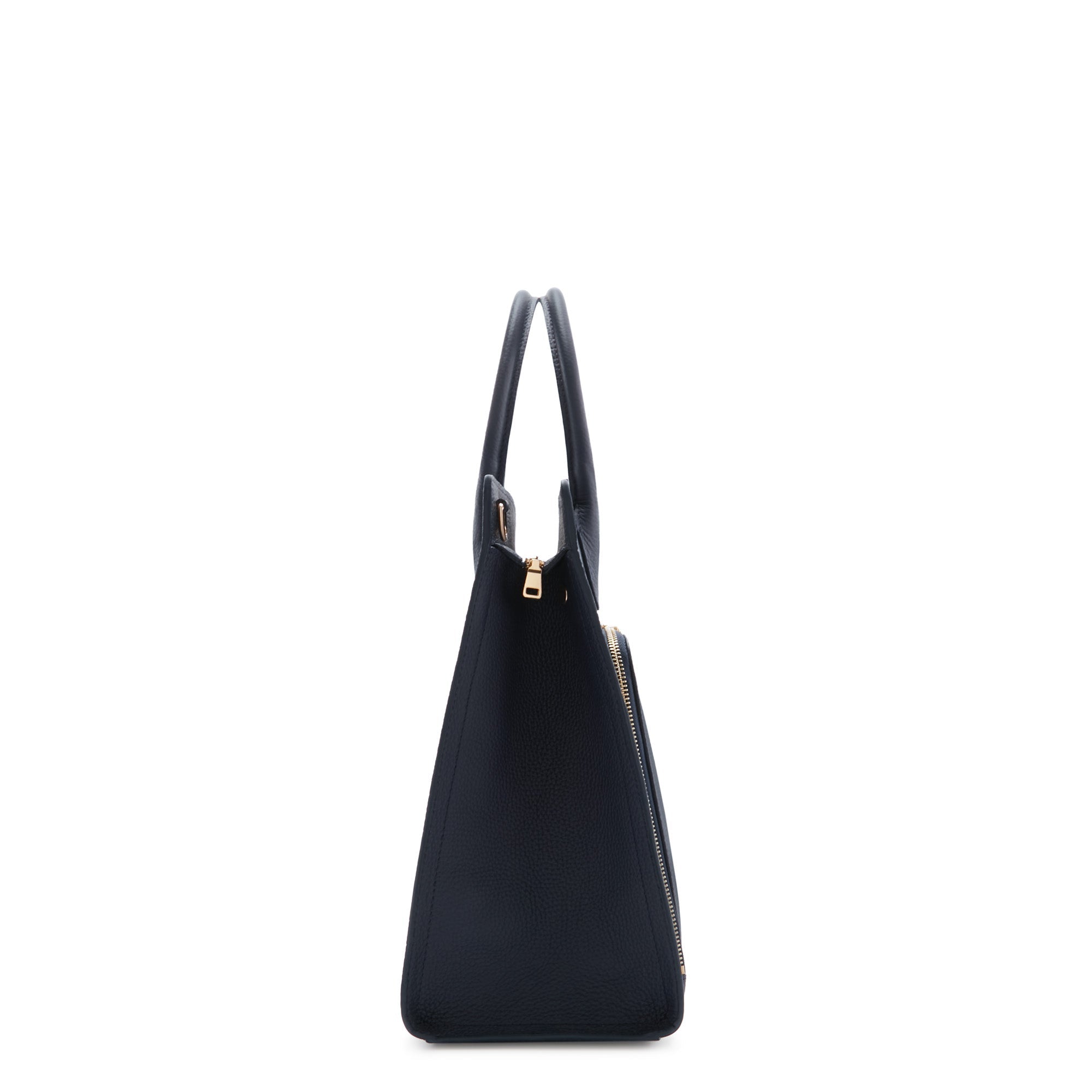 Honoré Nadine blue calfskin leather handbag with 16.4 inch laptop pocket