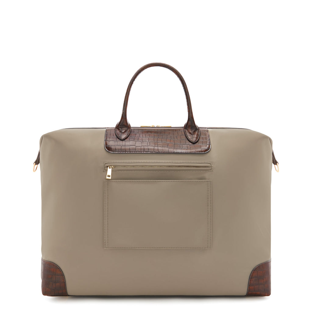 Du Louvre Clarice taupe weekend bag medium