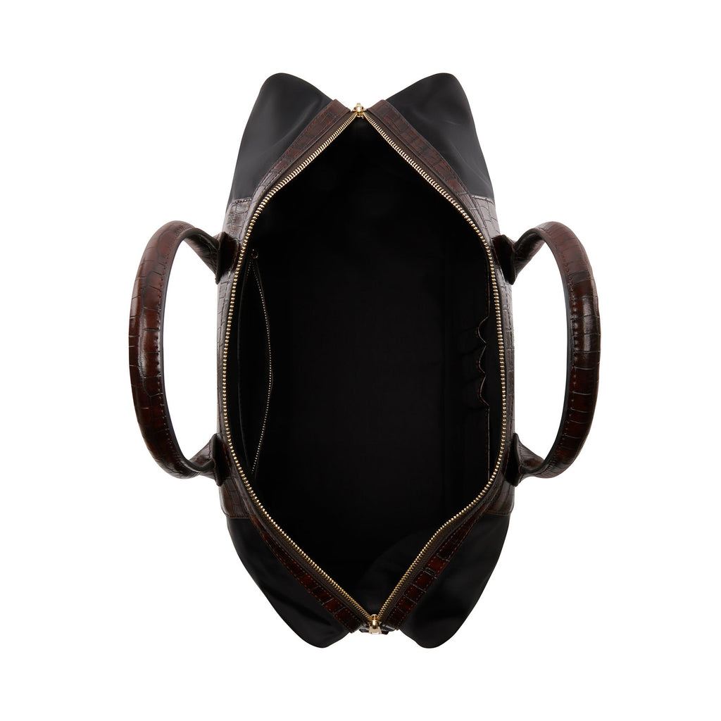 Cadeau d'Isabel black back pack and weekend bag small