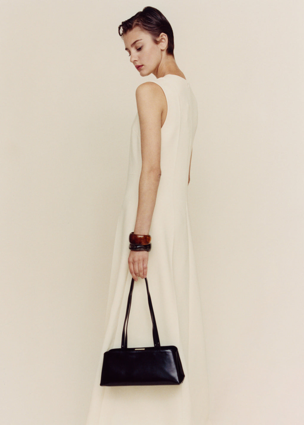 Gold Noir Éclair Bag