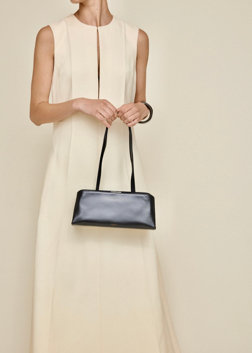 Gold Noir Éclair Bag