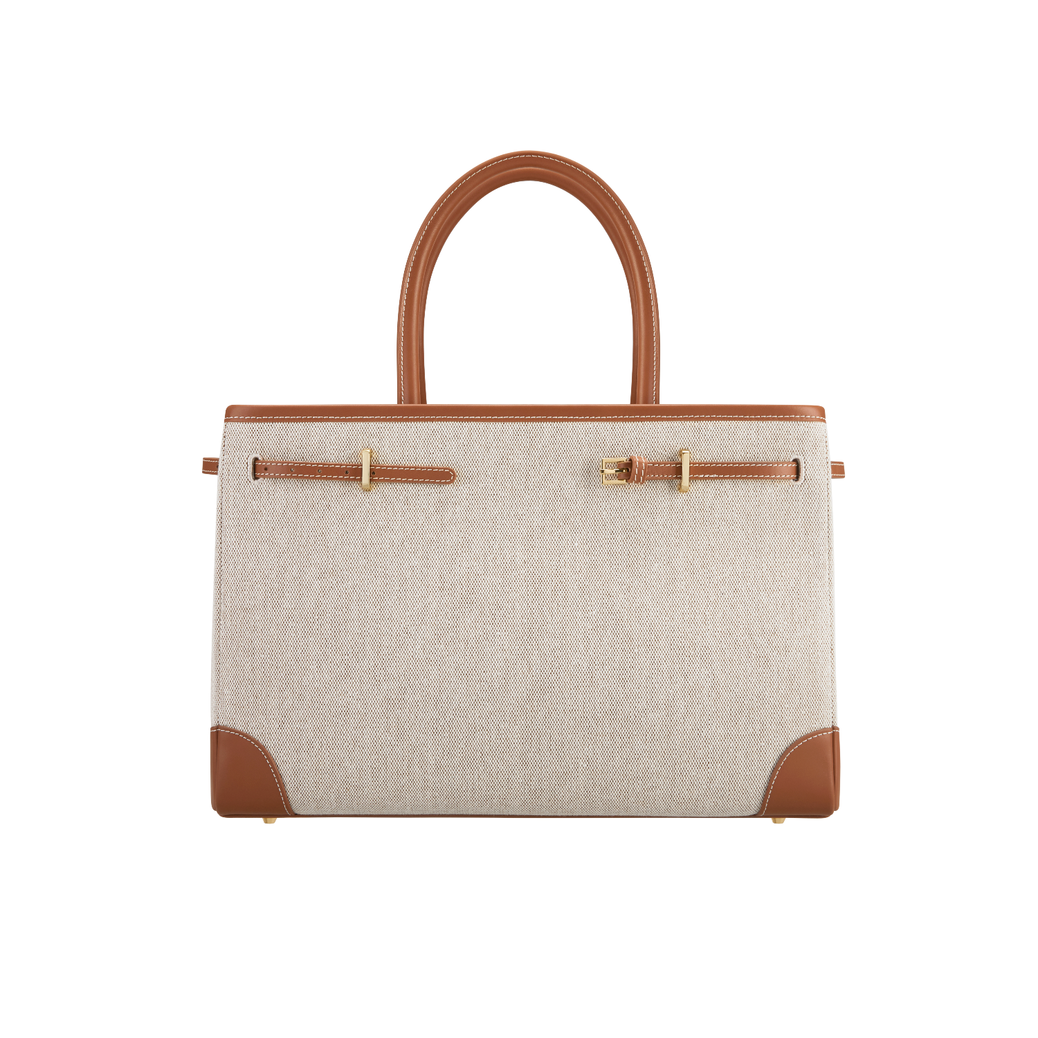 Caramel Canvas Book Tote Bag 33 (Final Sale)