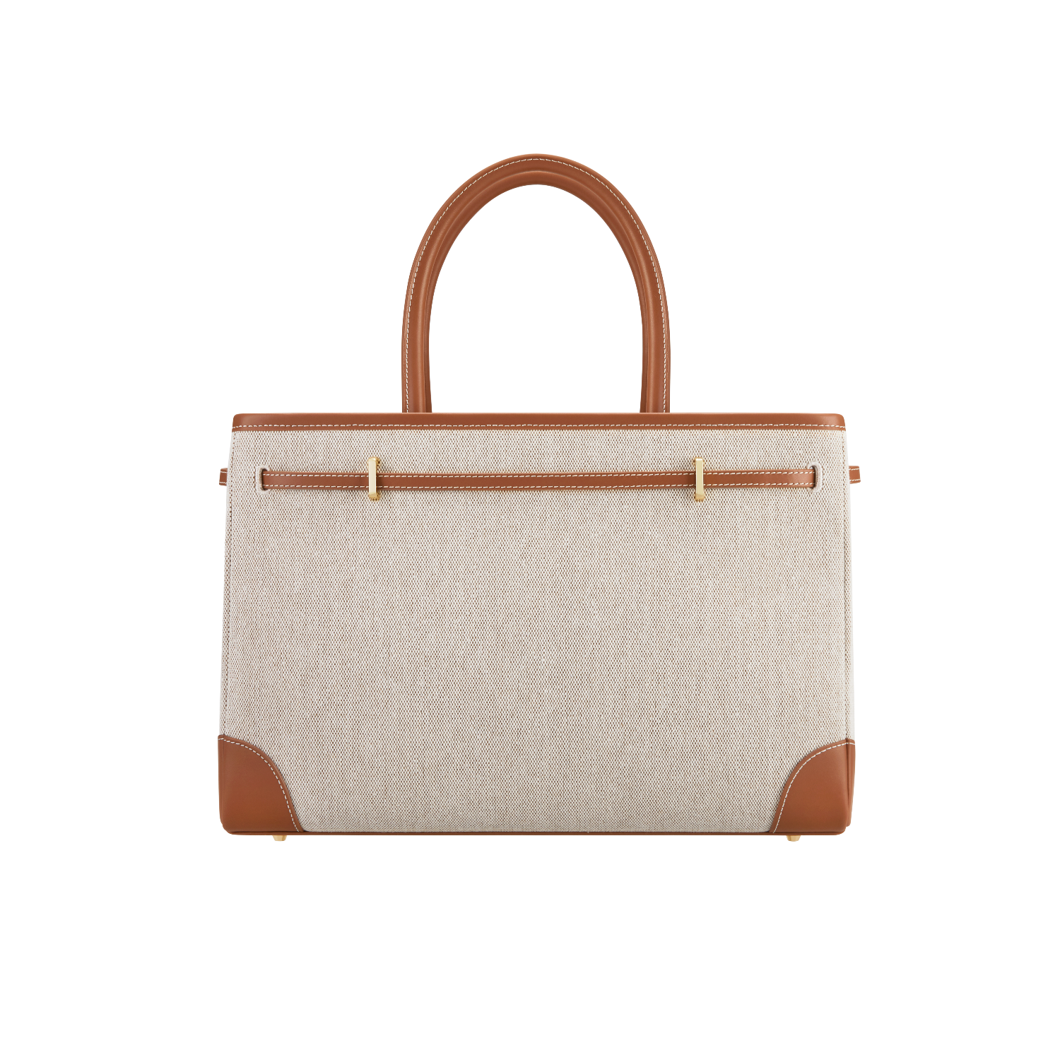Caramel Canvas Book Tote Bag 33 (Final Sale)