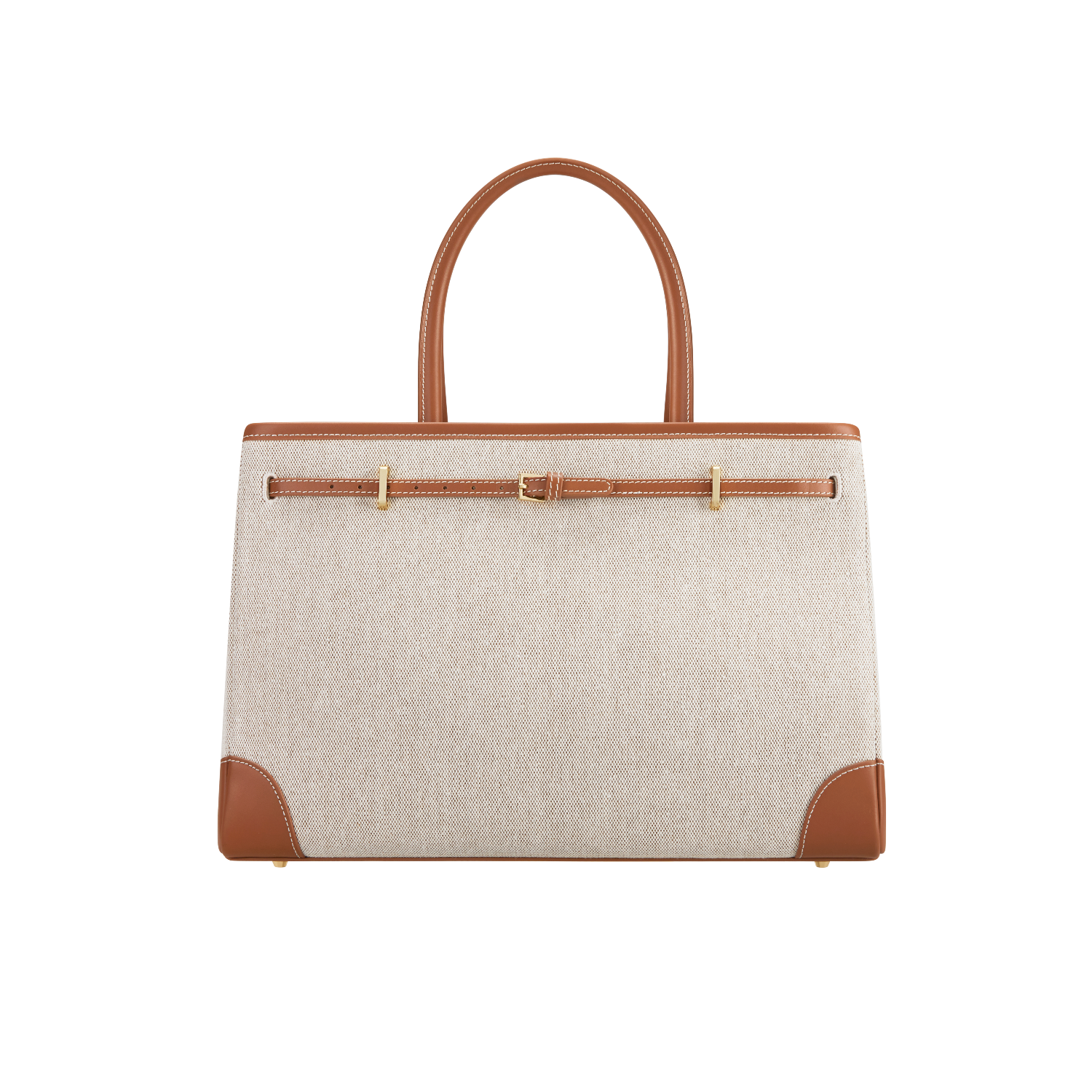 Caramel Canvas Book Tote Bag 33 (Final Sale)