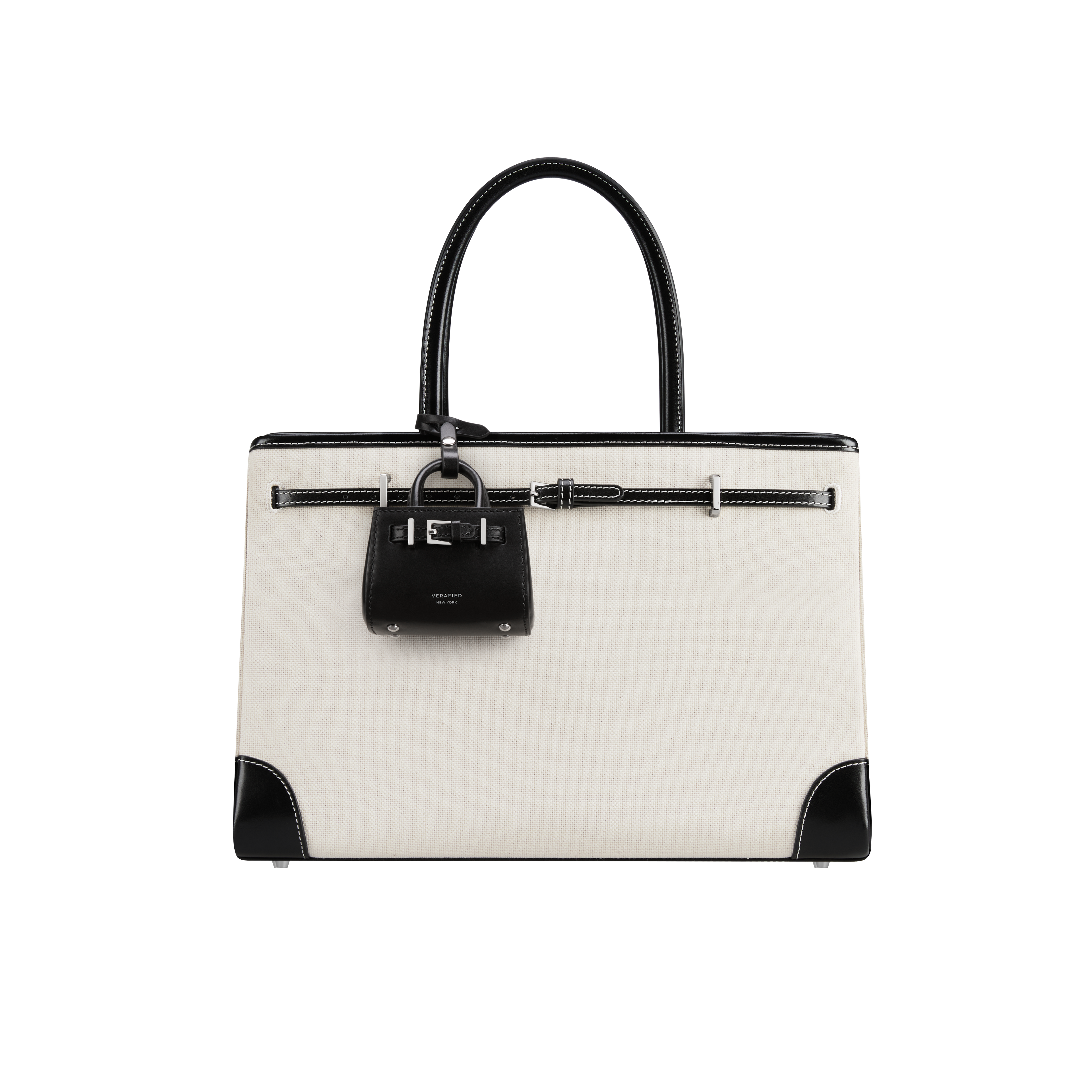 Black Canvas Book Tote Bag 33 (Final Sale)